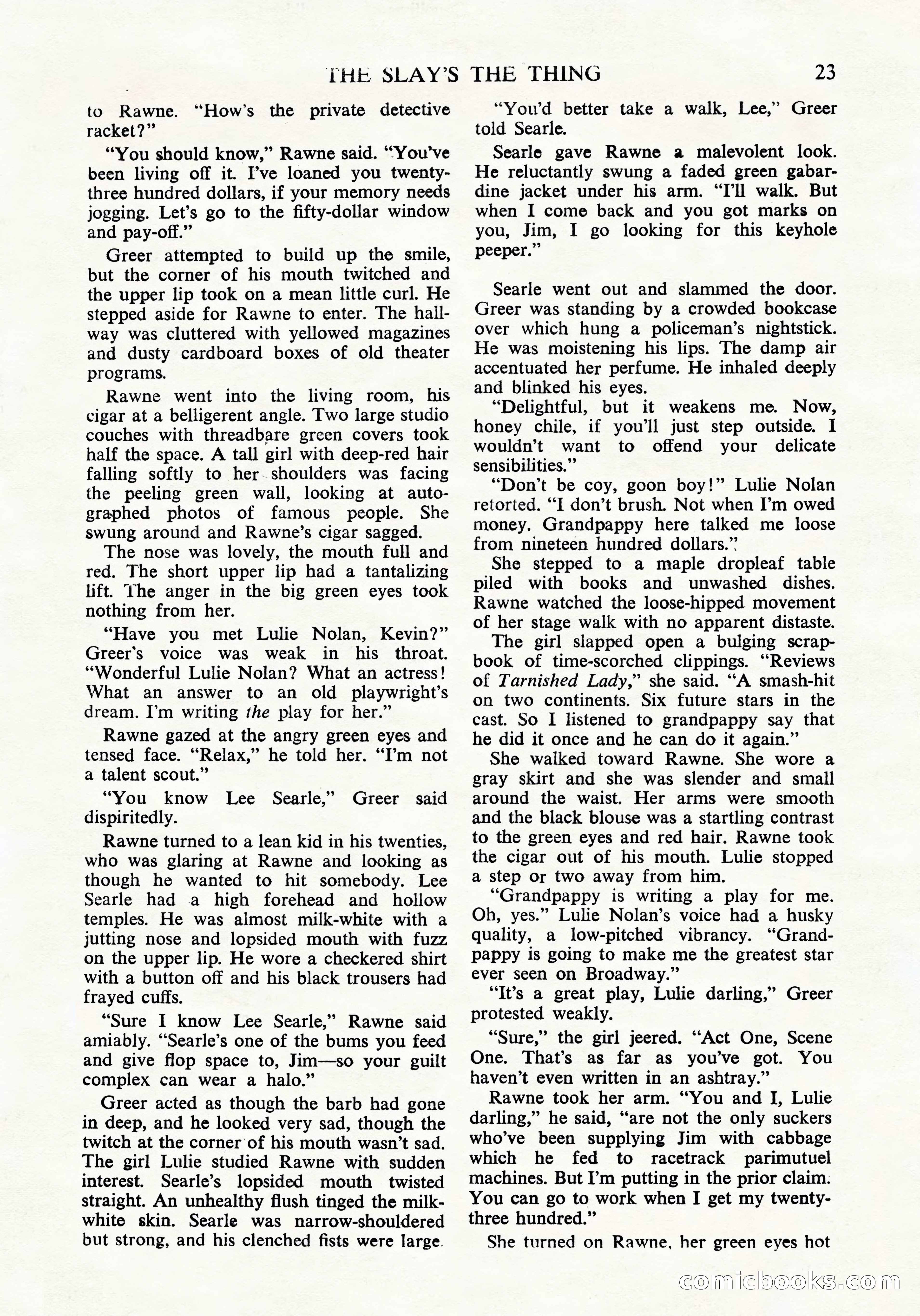Black Mask (UK Edition), April 1950 — page 25 of 68