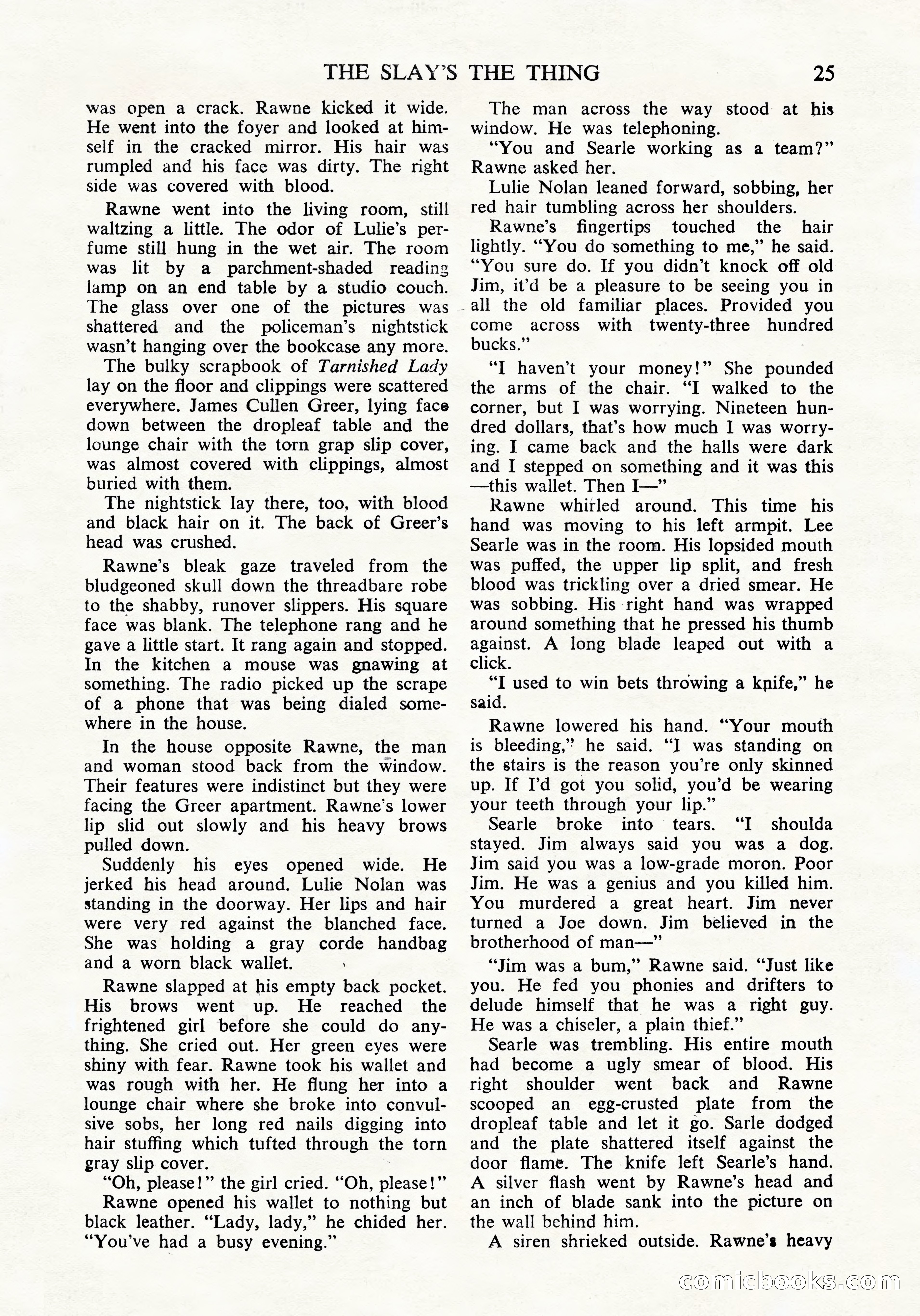 Black Mask (UK Edition), April 1950 — page 27 of 68