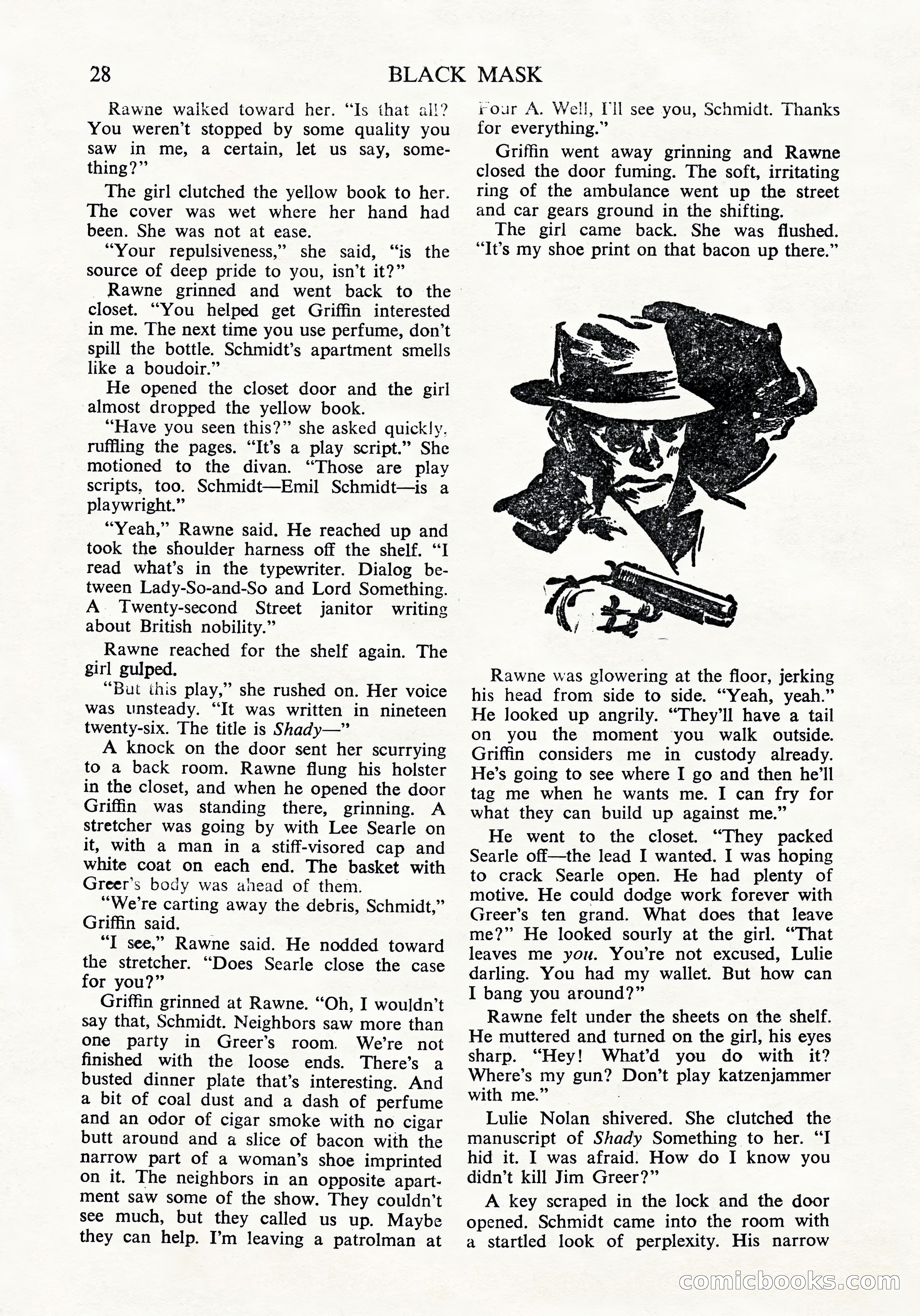 Black Mask (UK Edition), April 1950 — page 30 of 68
