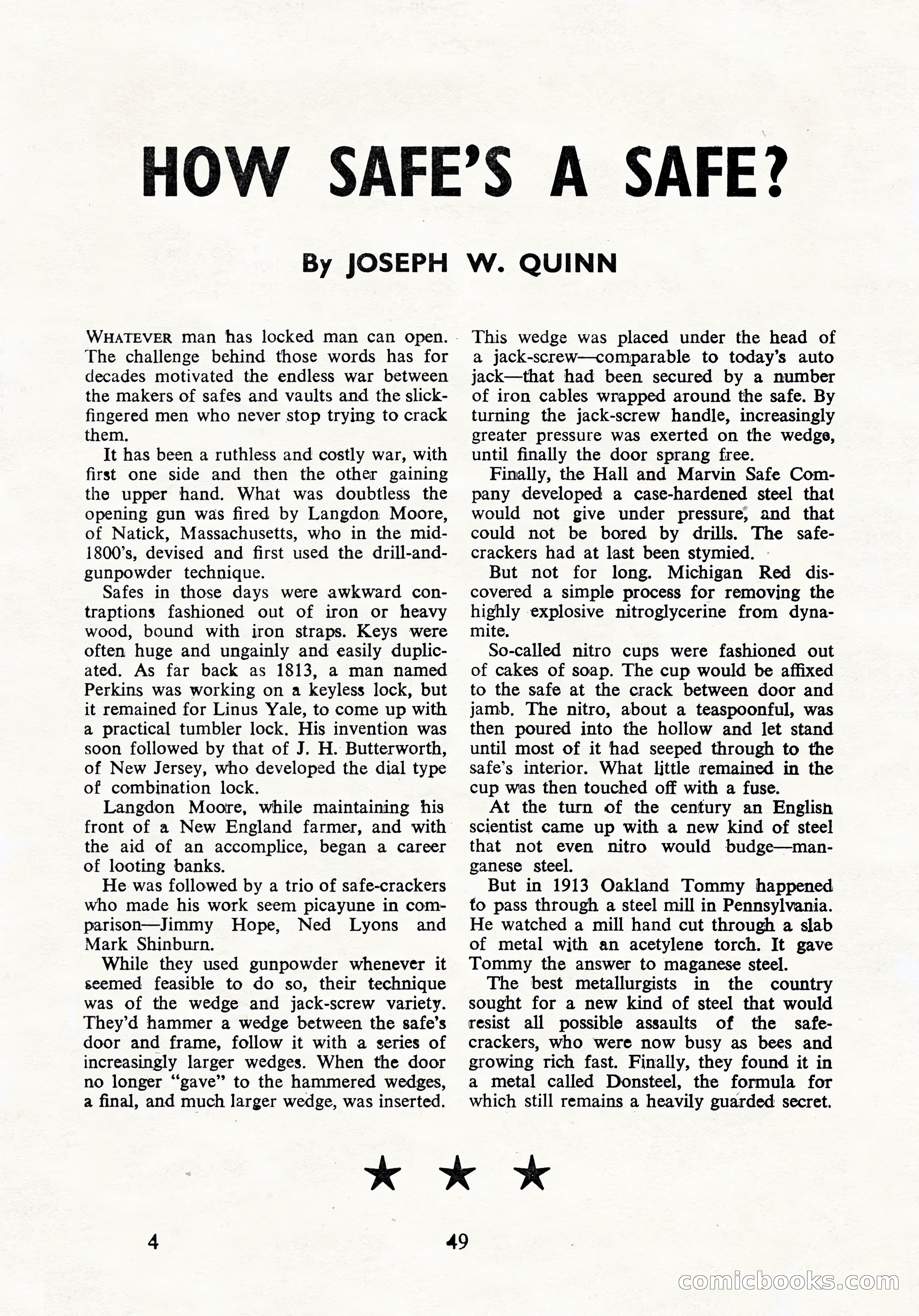 Black Mask (UK Edition), April 1950 — page 51 of 68