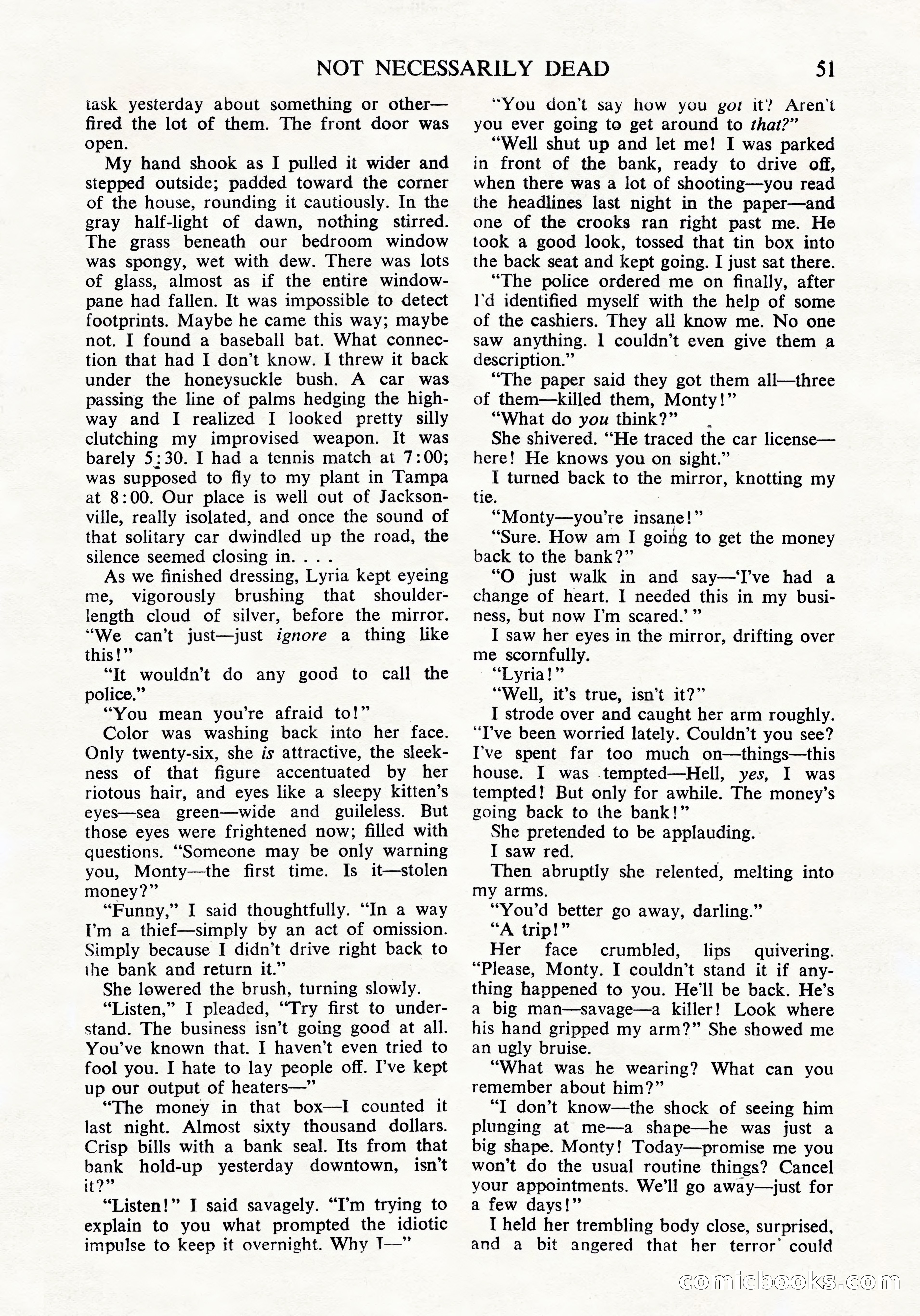 Black Mask (UK Edition), April 1950 — page 53 of 68