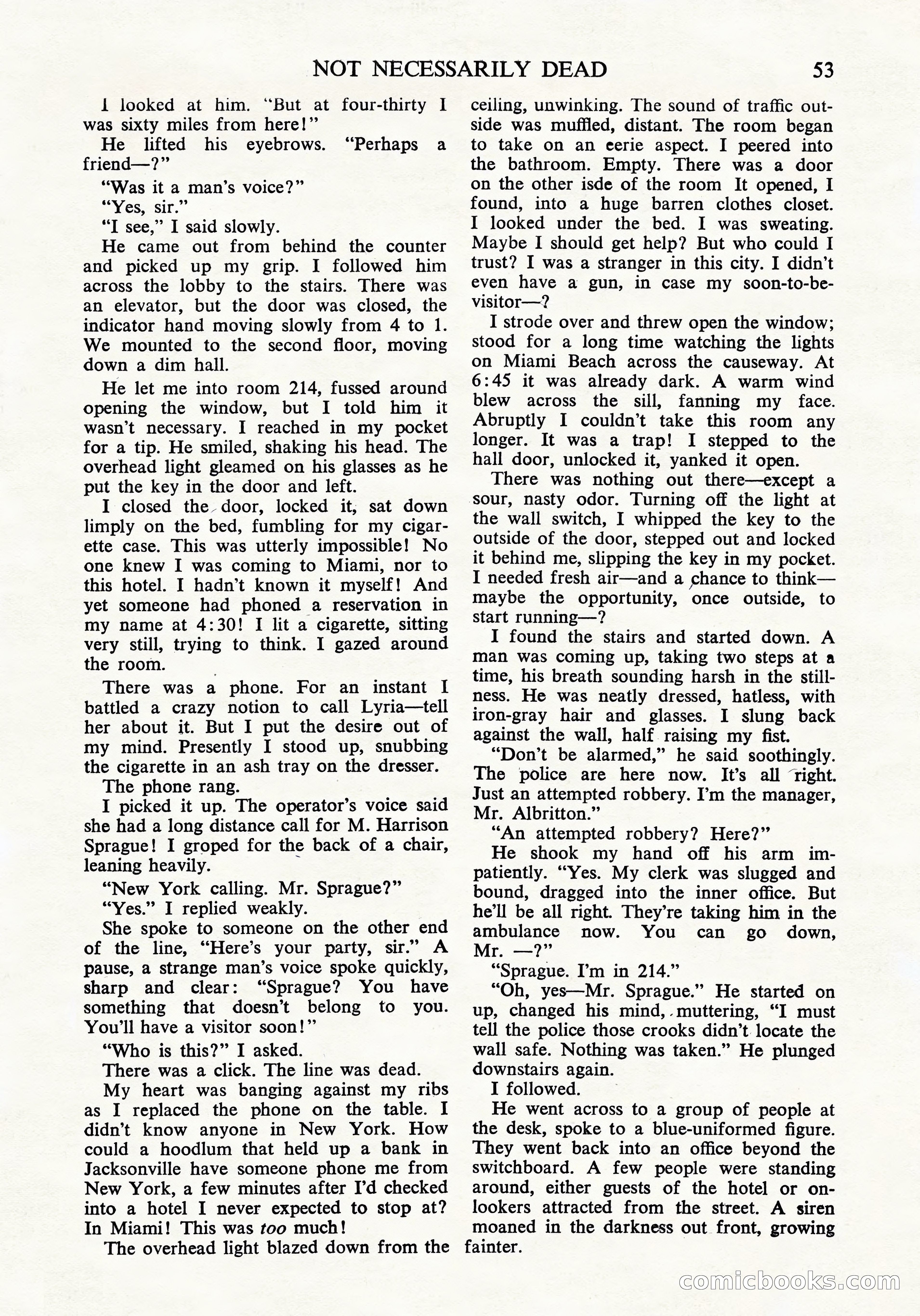 Black Mask (UK Edition), April 1950 — page 55 of 68