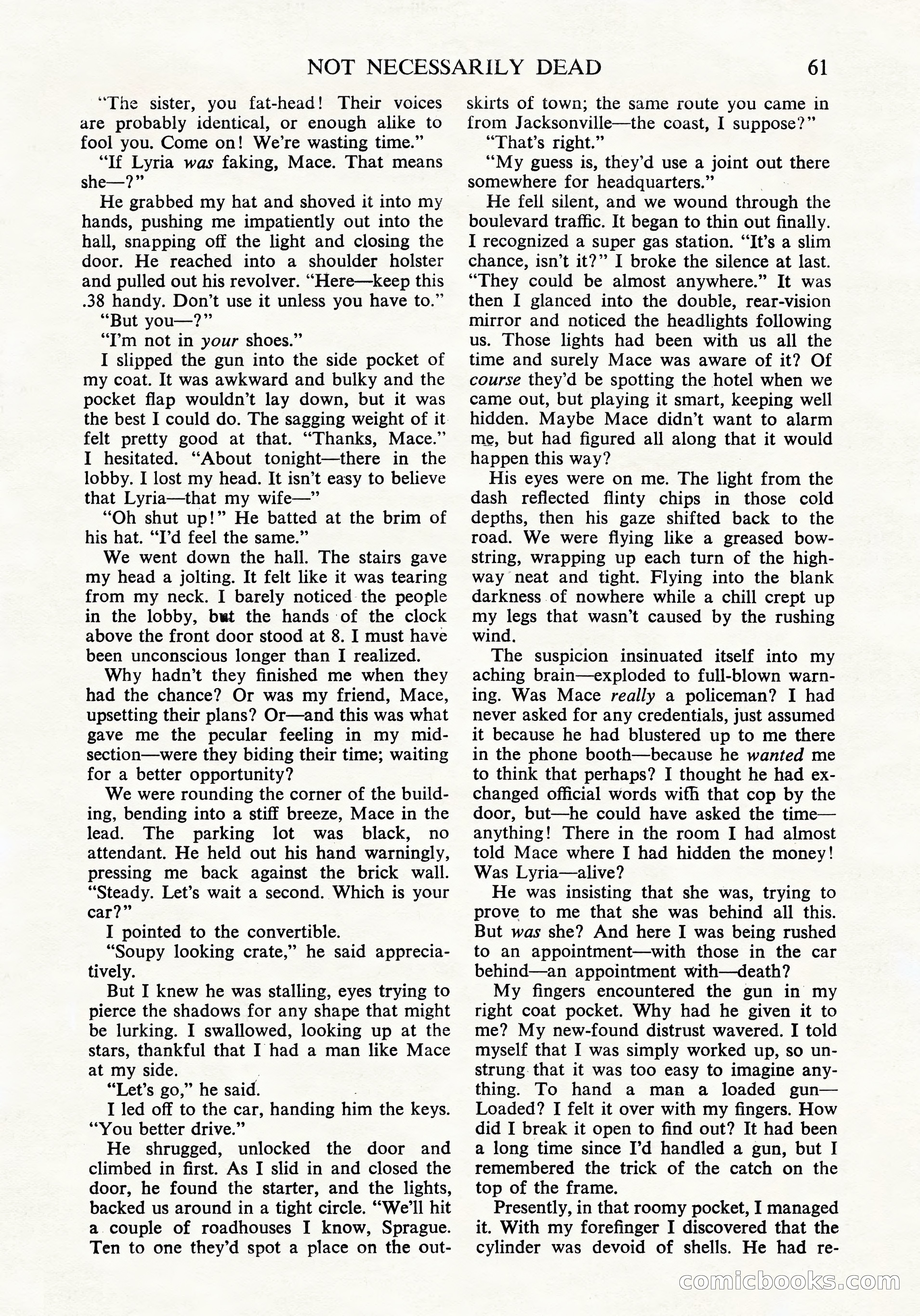 Black Mask (UK Edition), April 1950 — page 63 of 68