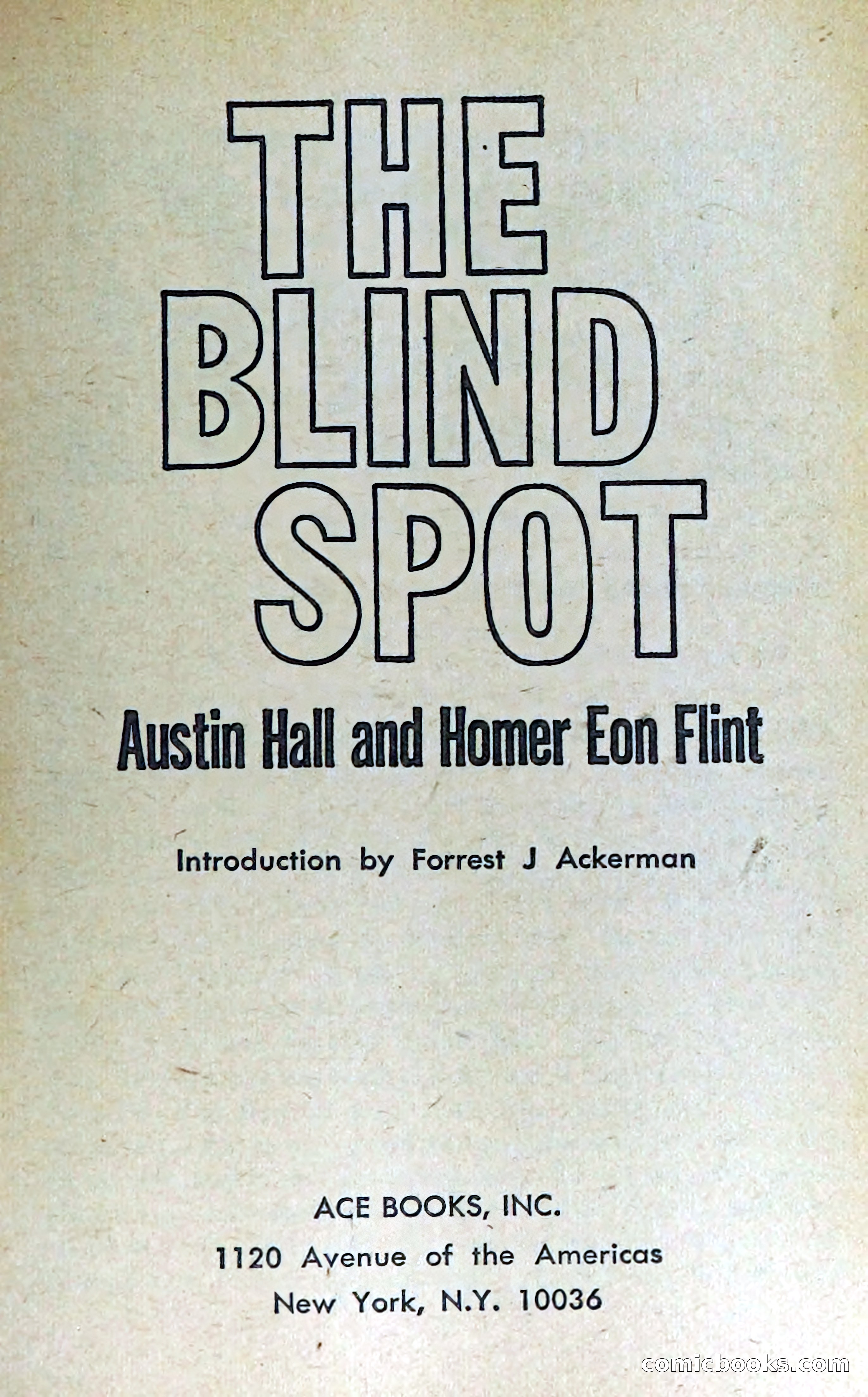 The Blind Spot — page 6 of 325