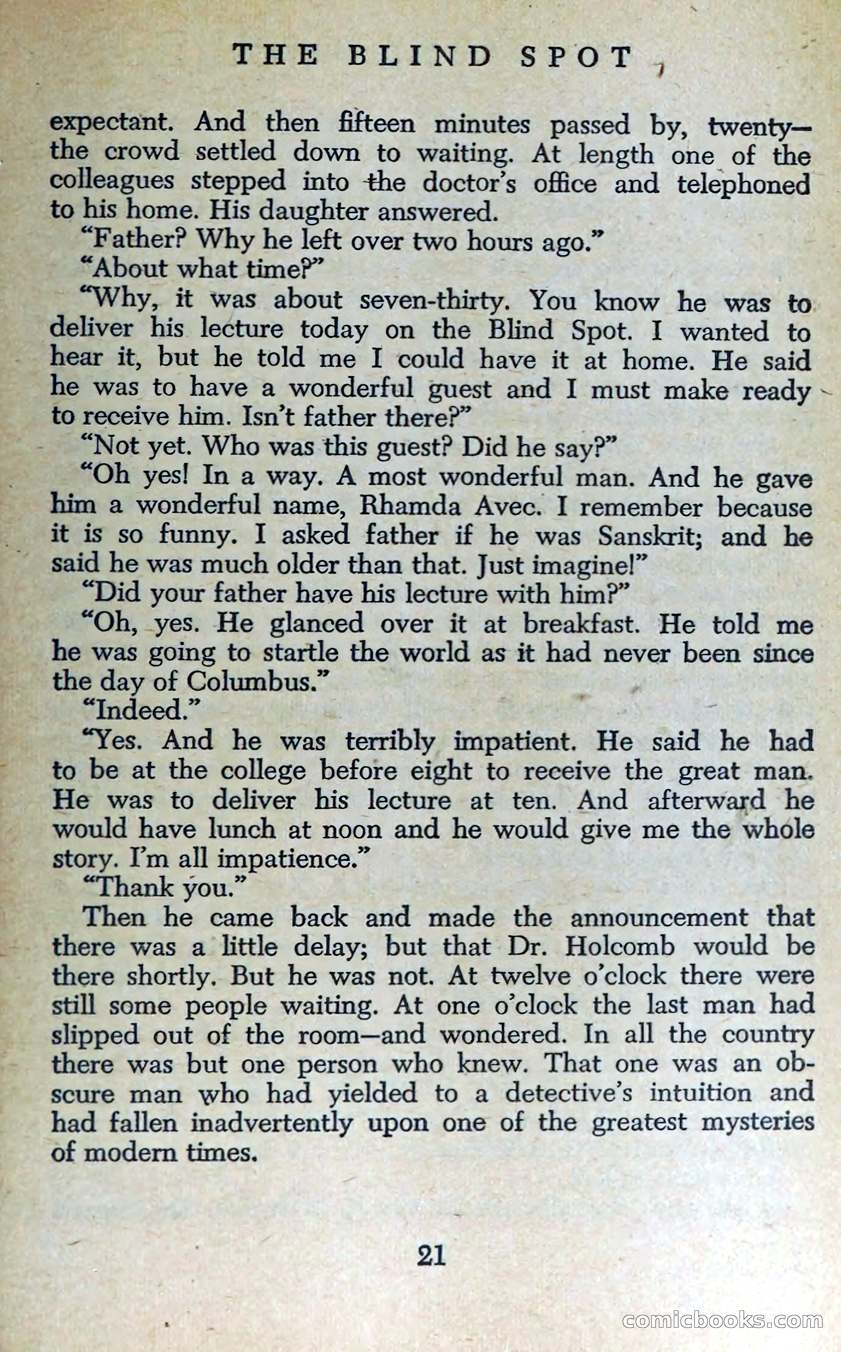 The Blind Spot — page 24 of 325