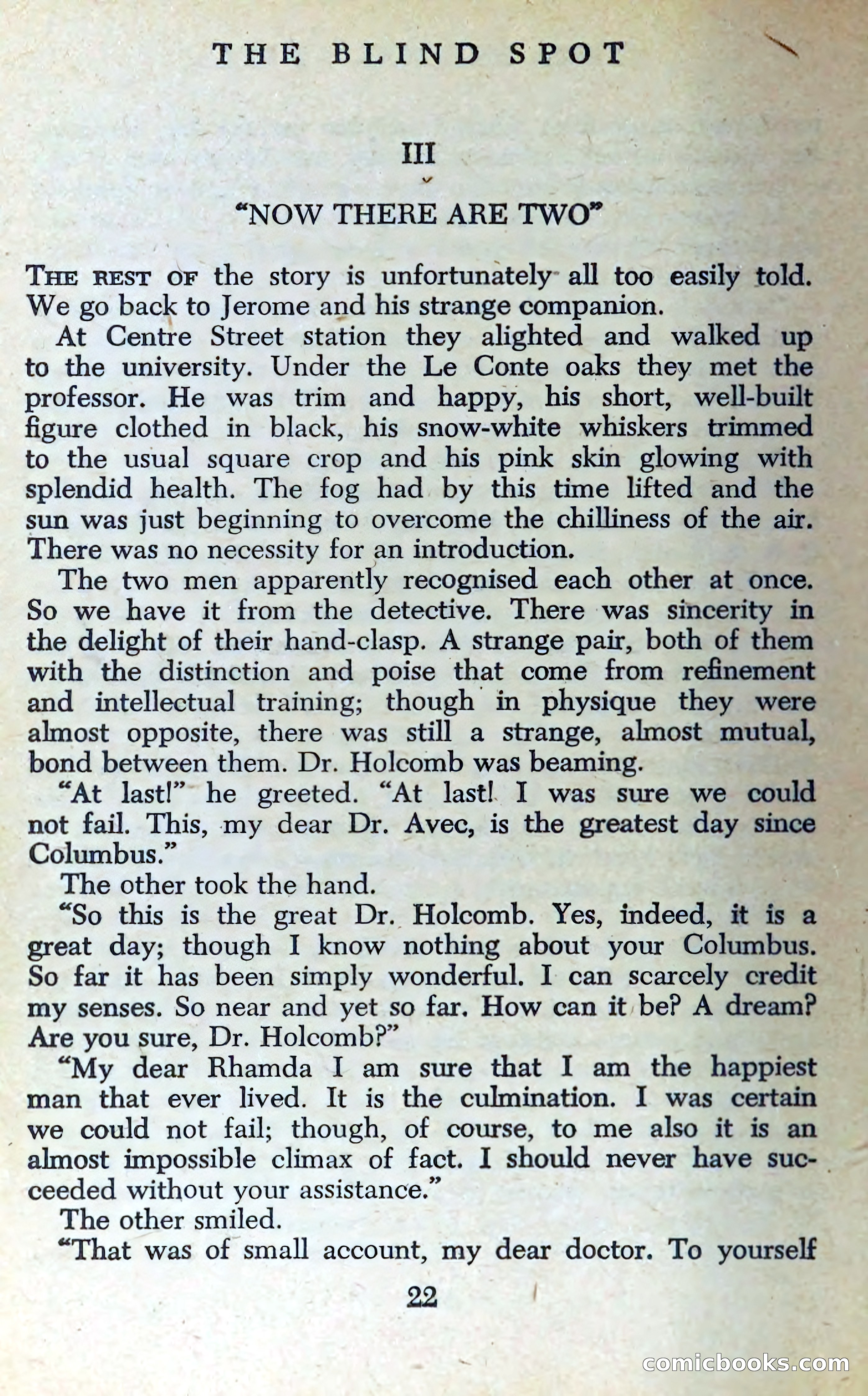 The Blind Spot — page 25 of 325