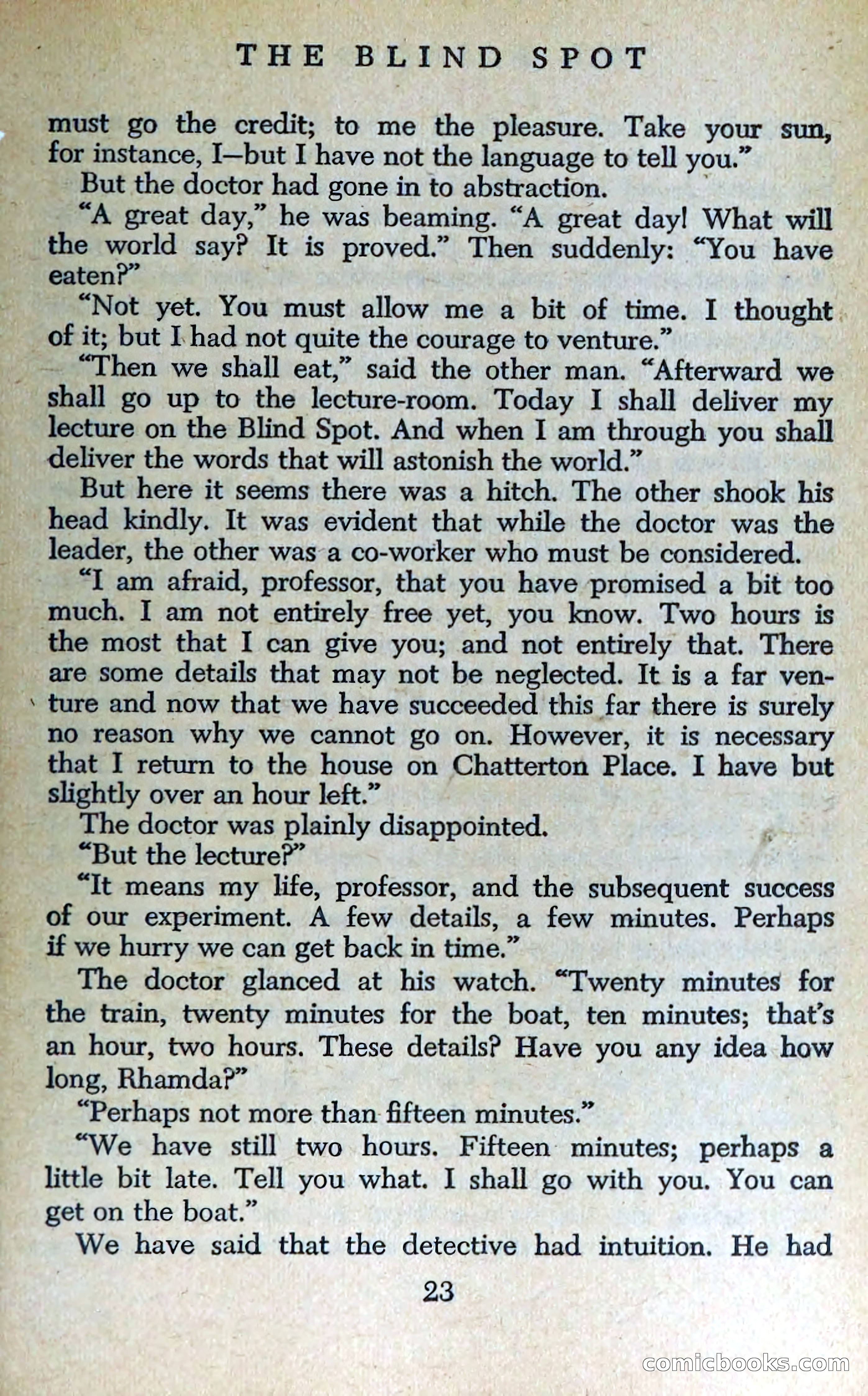 The Blind Spot — page 26 of 325