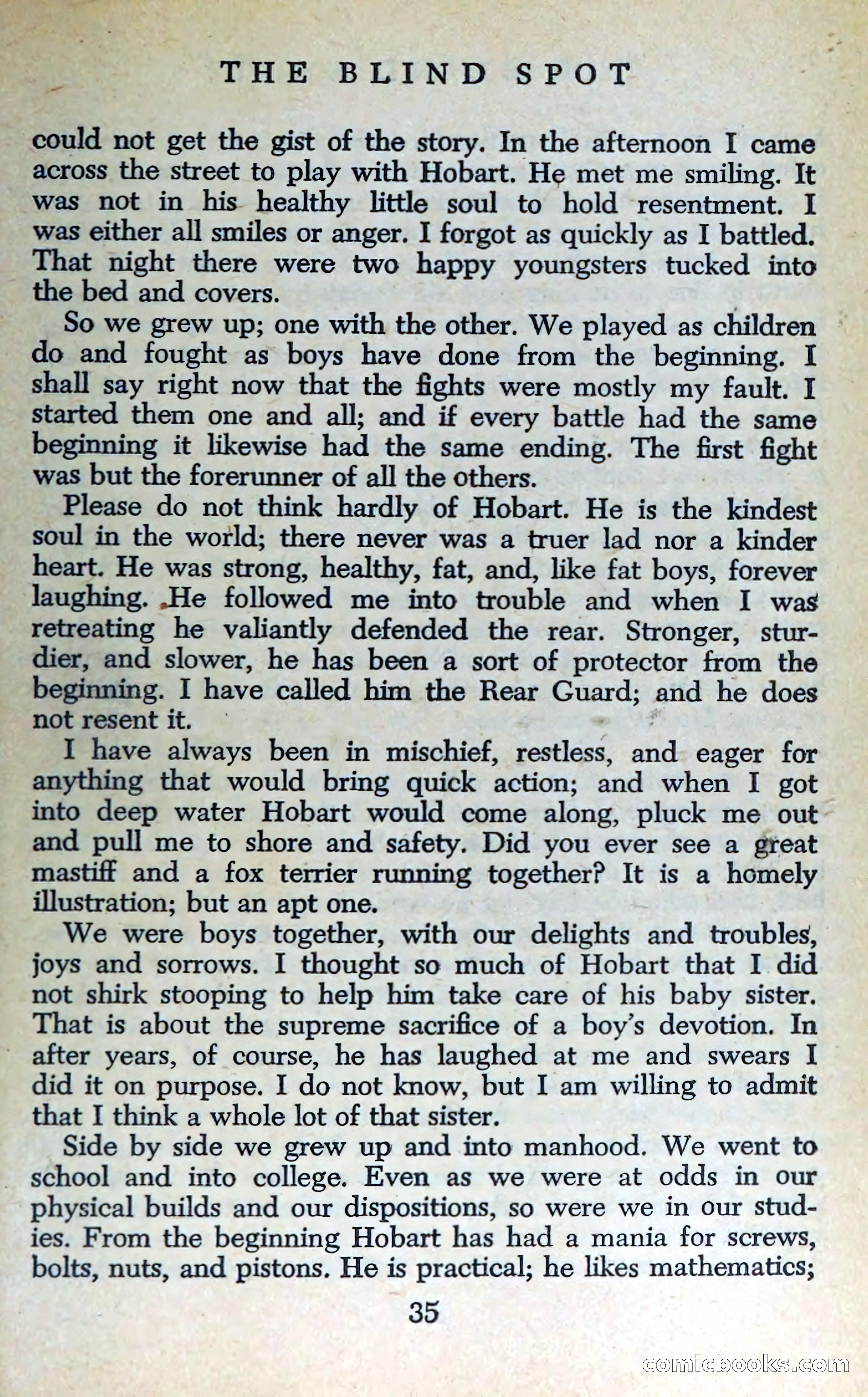 The Blind Spot — page 38 of 325