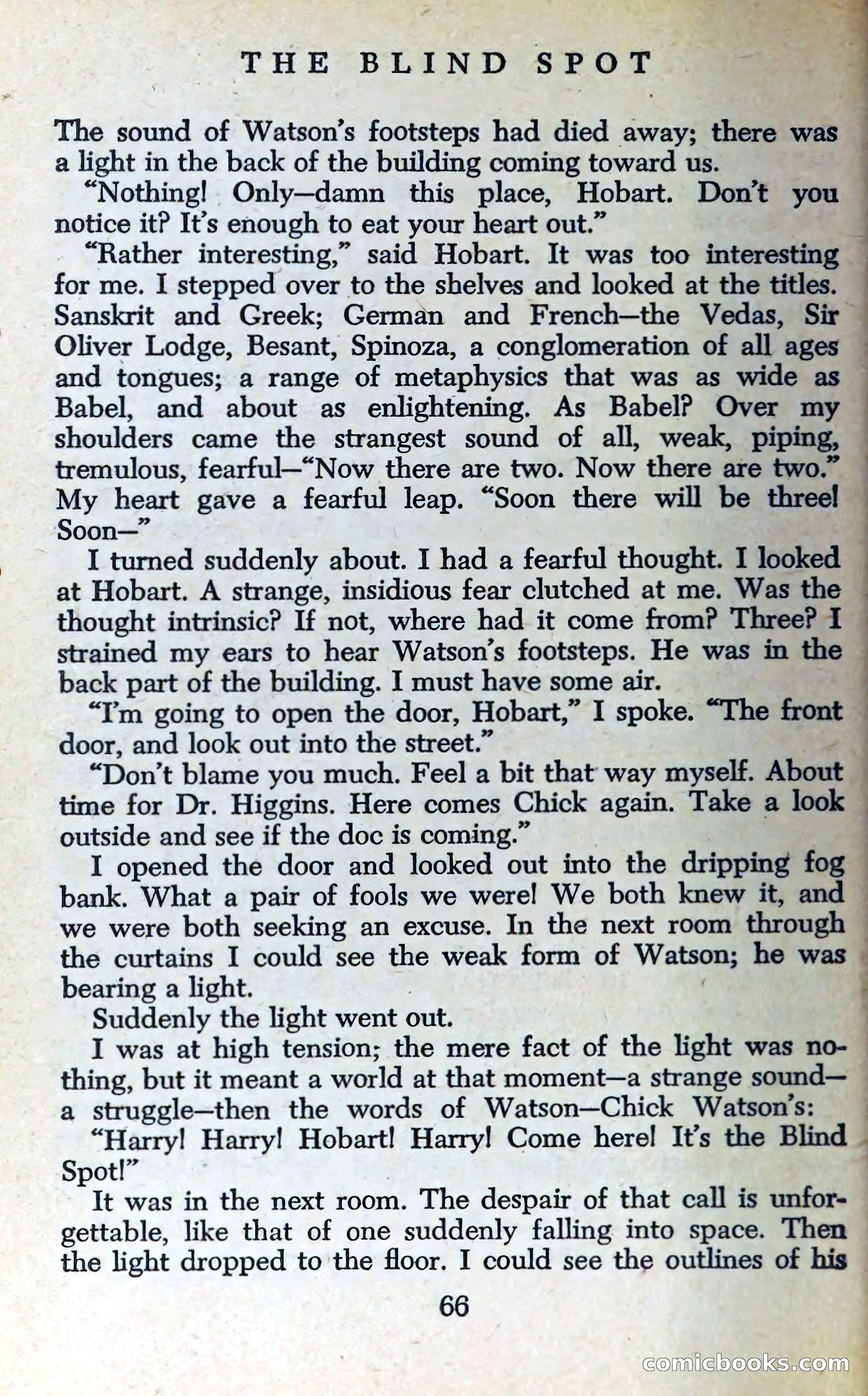 The Blind Spot — page 69 of 325