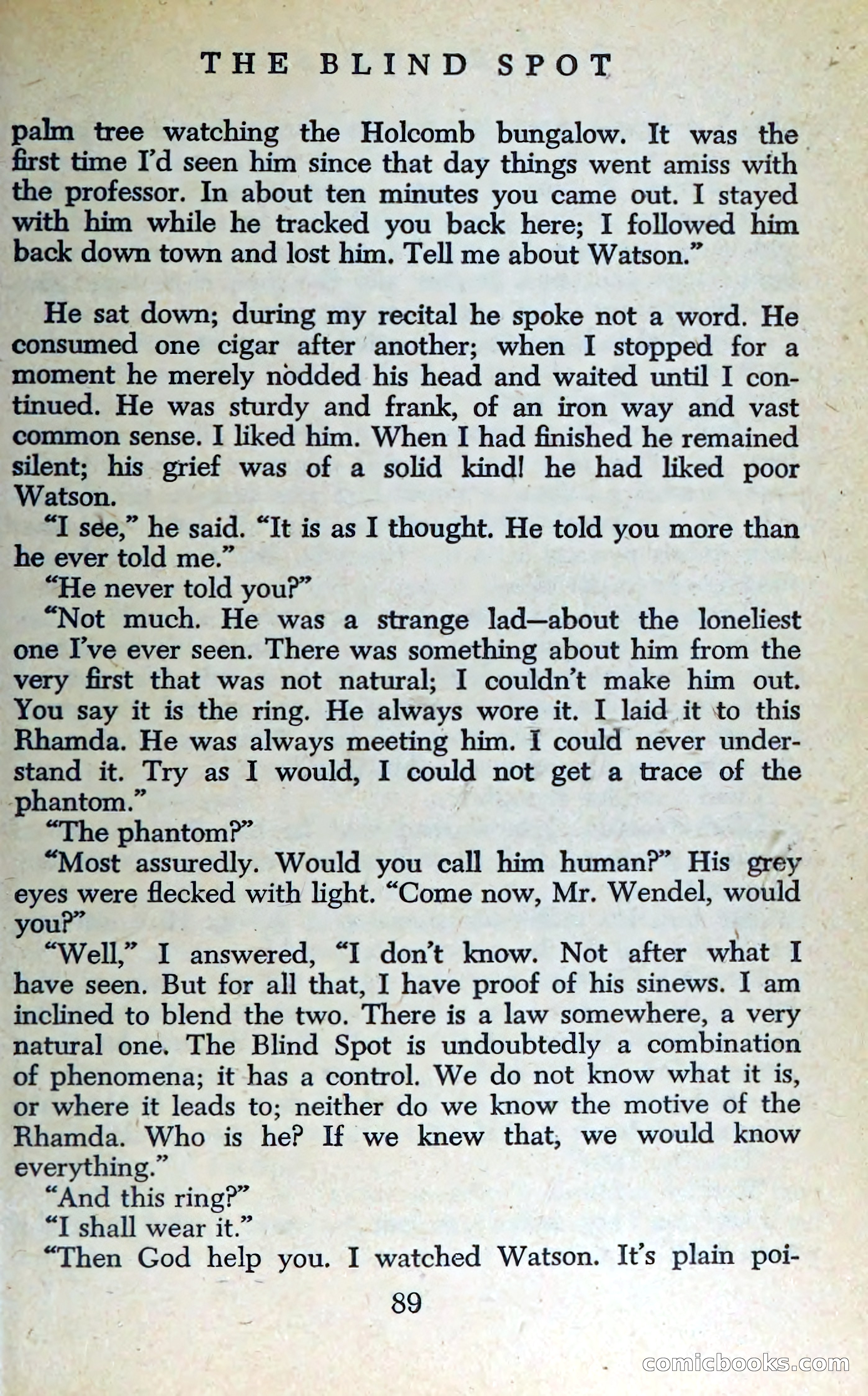 The Blind Spot — page 92 of 325