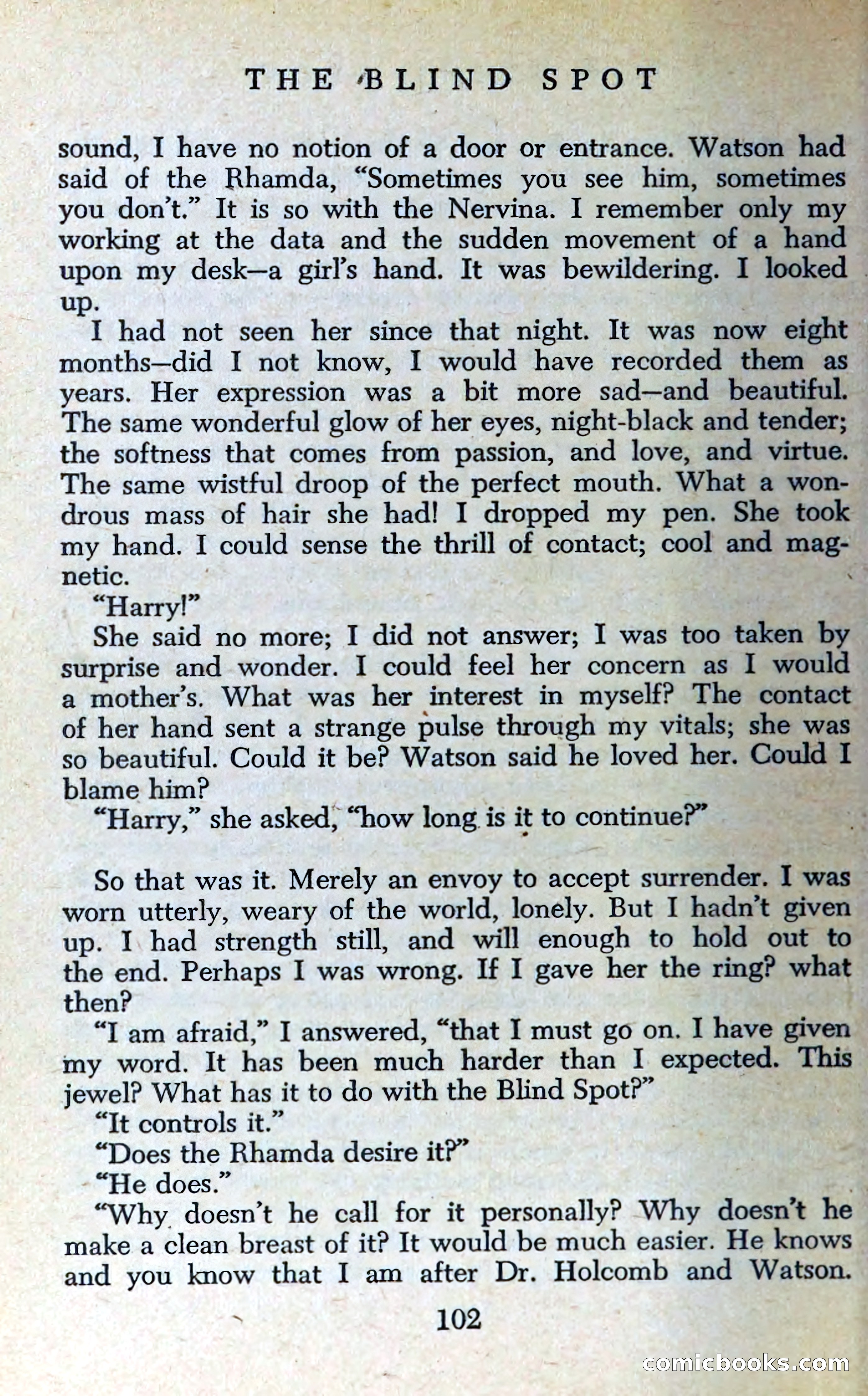 The Blind Spot — page 105 of 325