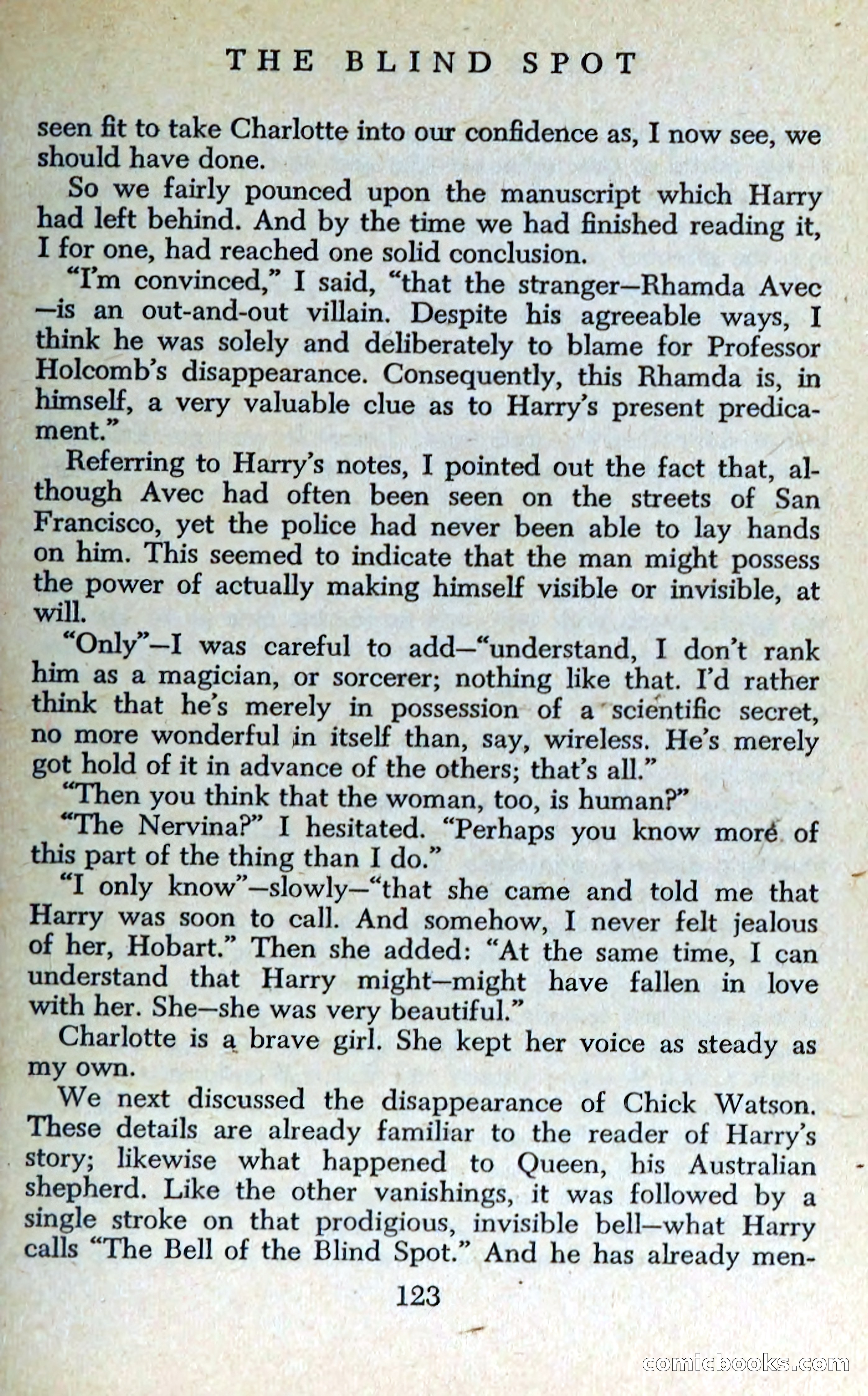 The Blind Spot — page 126 of 325