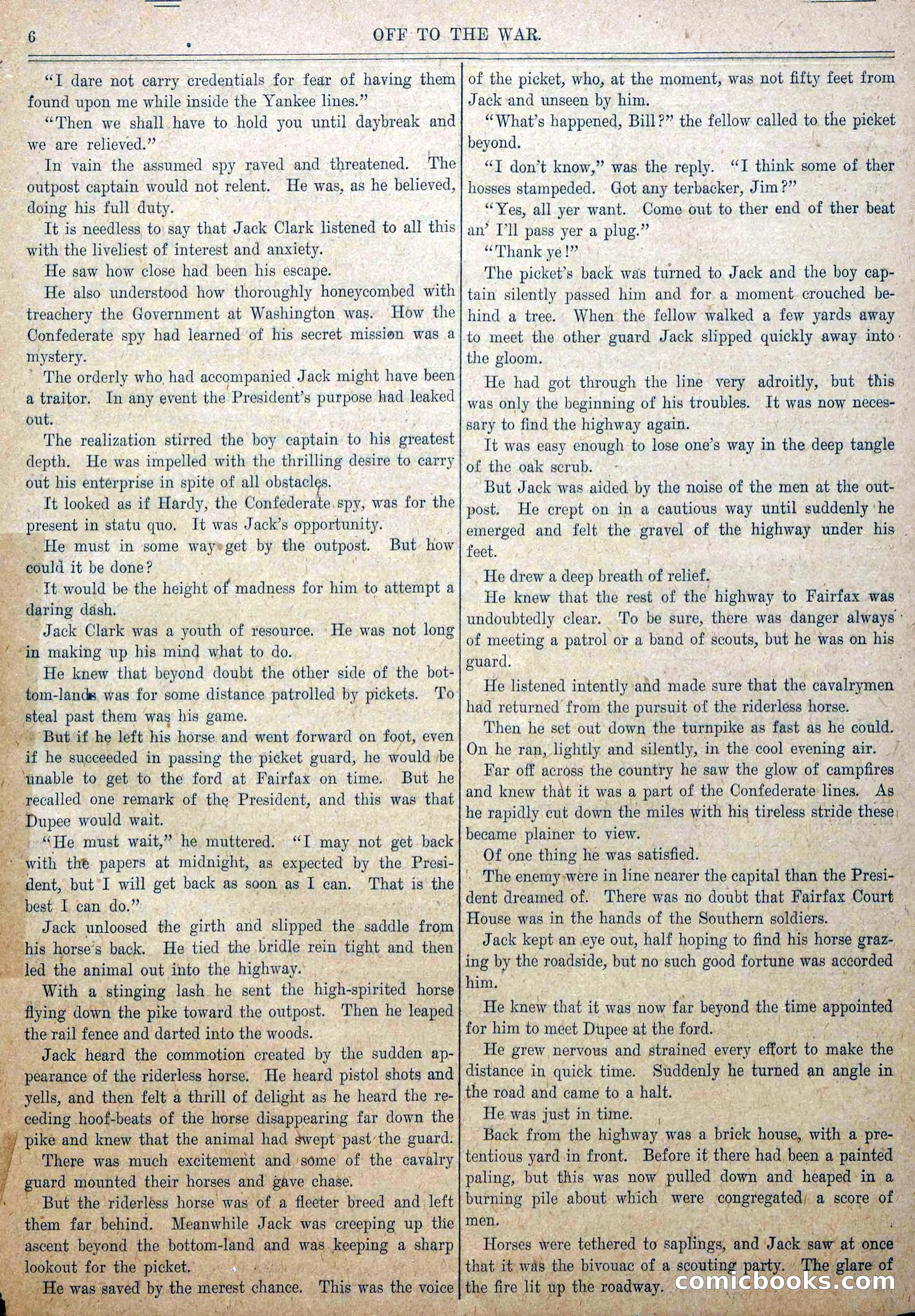 Blue and Gray Weekly, No. 1 — page 8 of 34