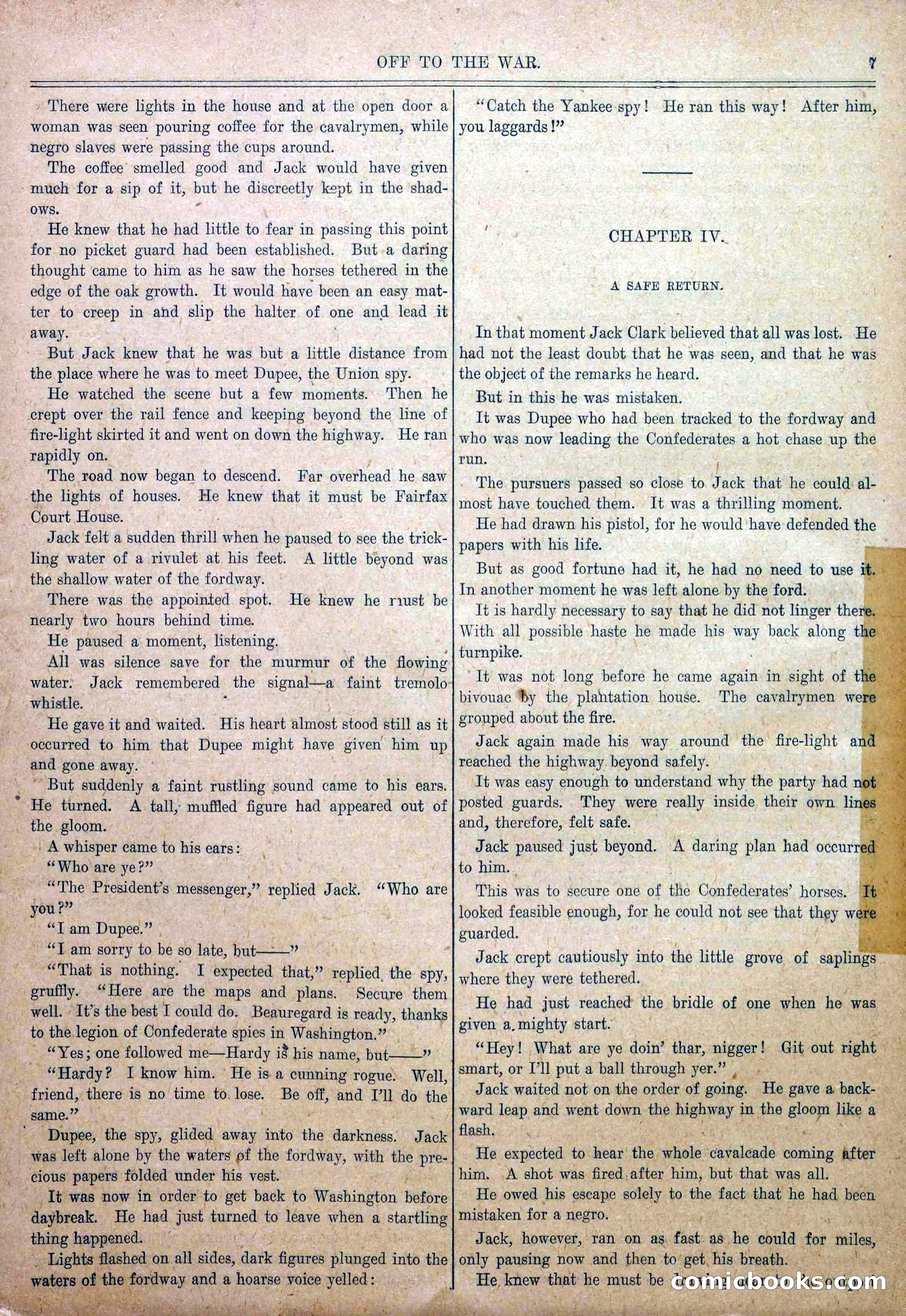 Blue and Gray Weekly, No. 1 — page 9 of 34