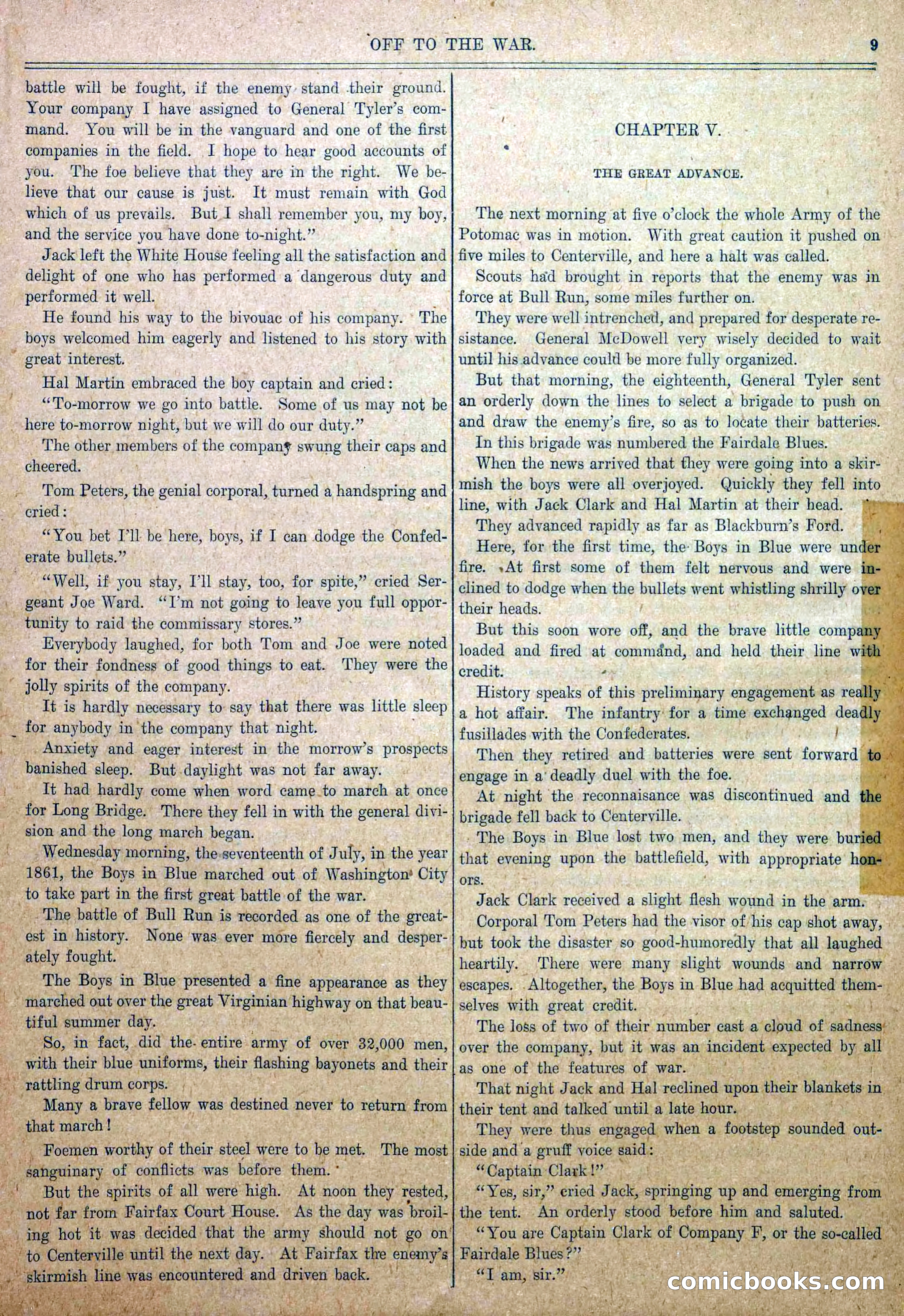 Blue and Gray Weekly, No. 1 — page 11 of 34