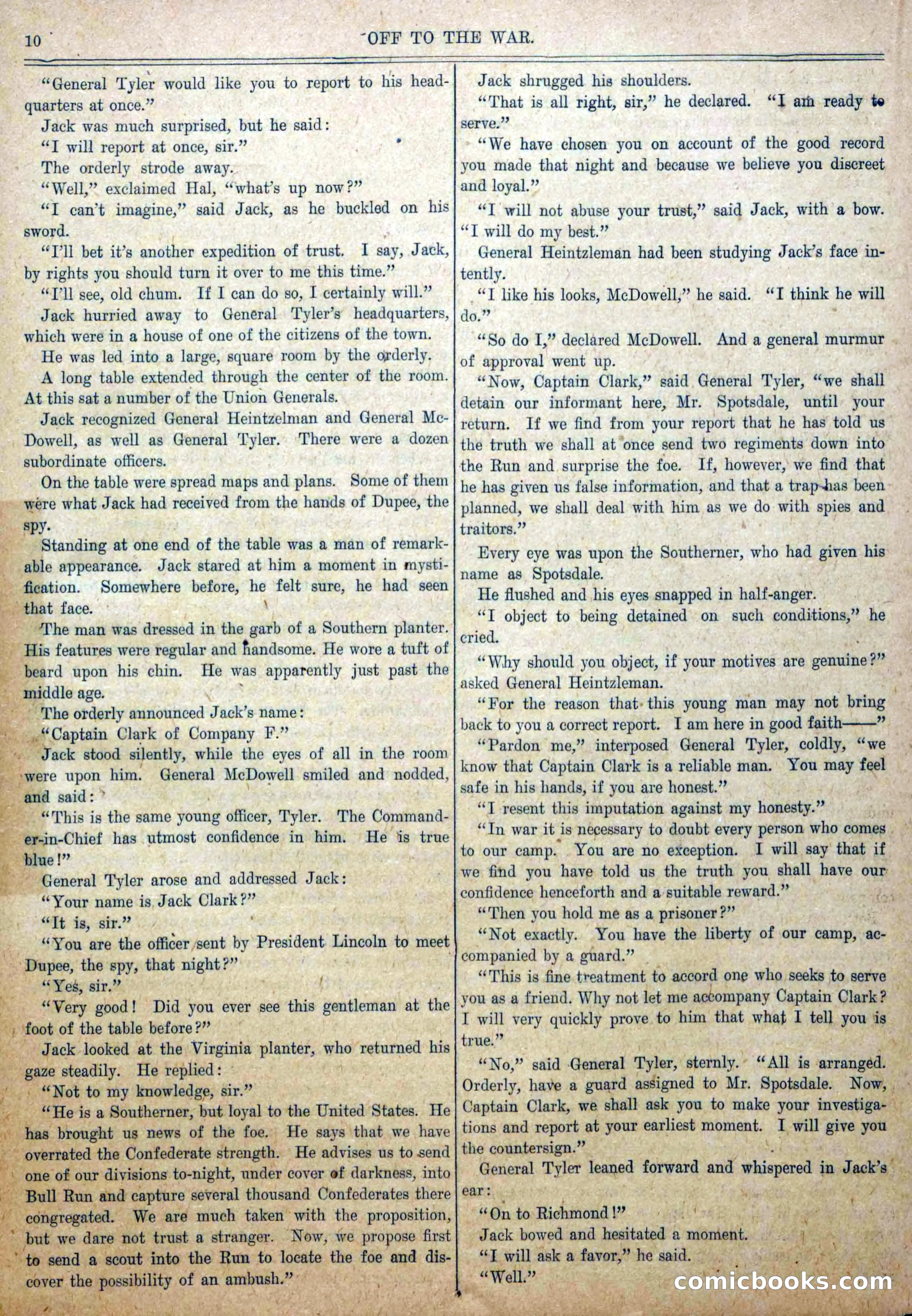Blue and Gray Weekly, No. 1 — page 12 of 34
