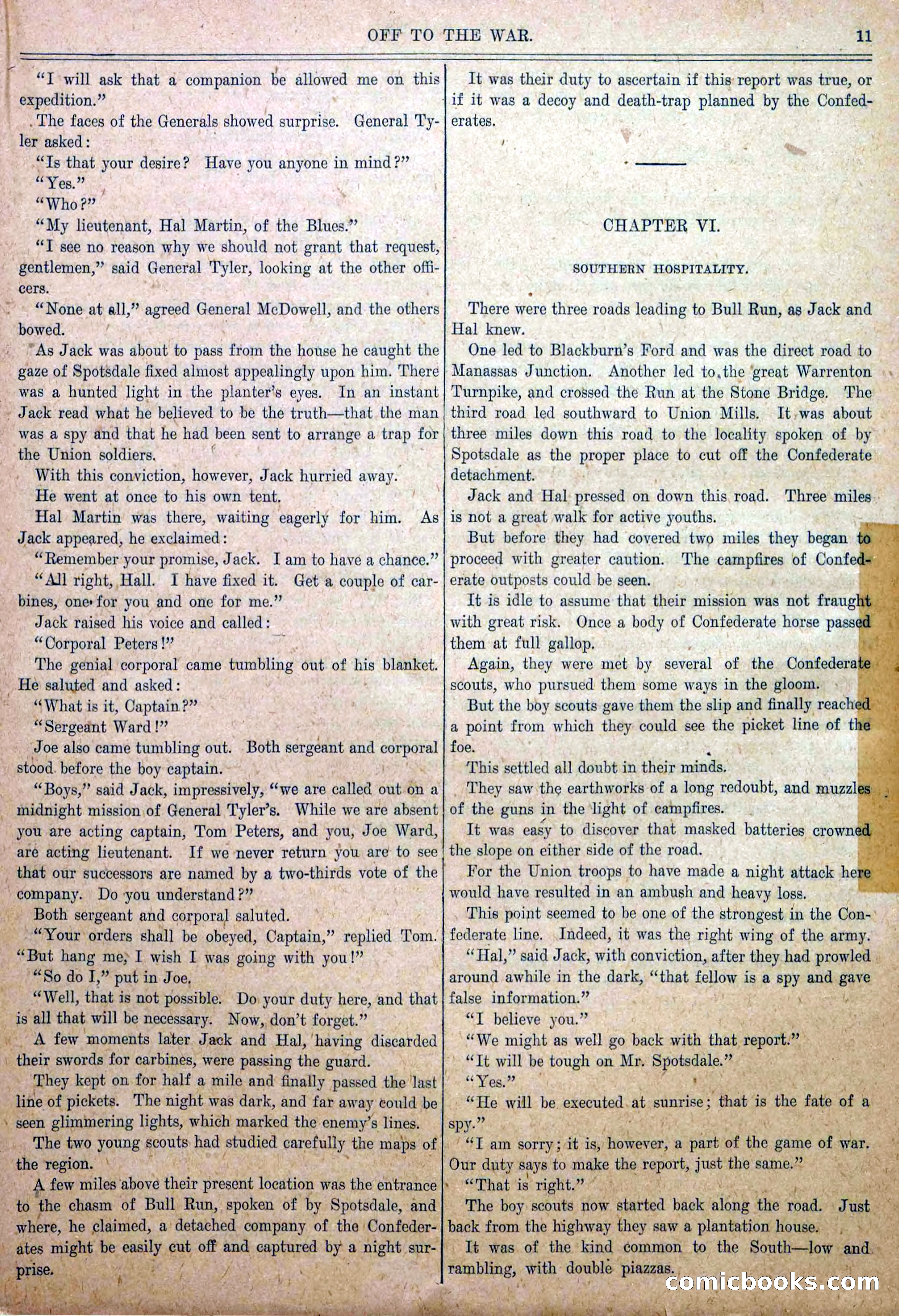 Blue and Gray Weekly, No. 1 — page 13 of 34