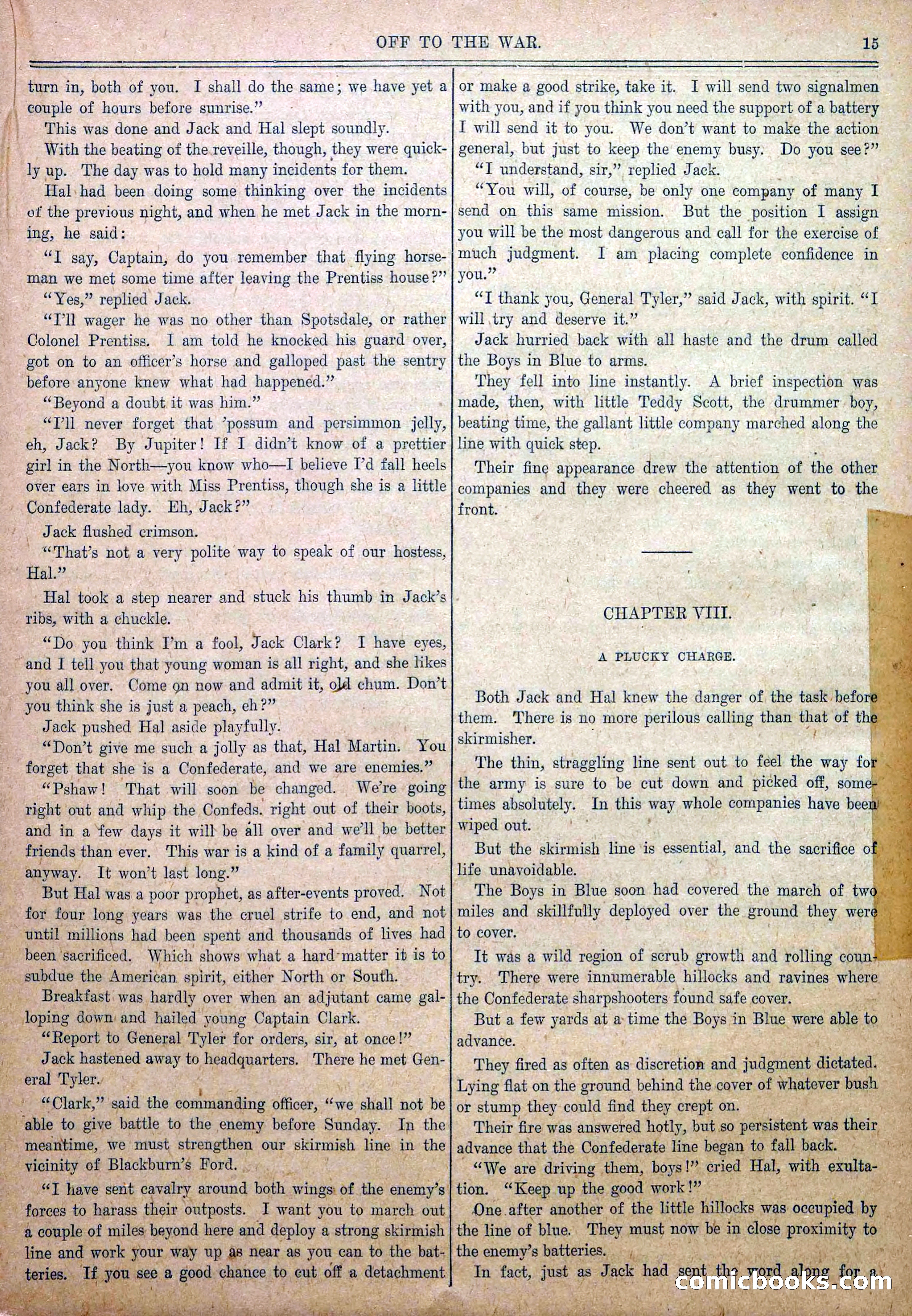 Blue and Gray Weekly, No. 1 — page 17 of 34