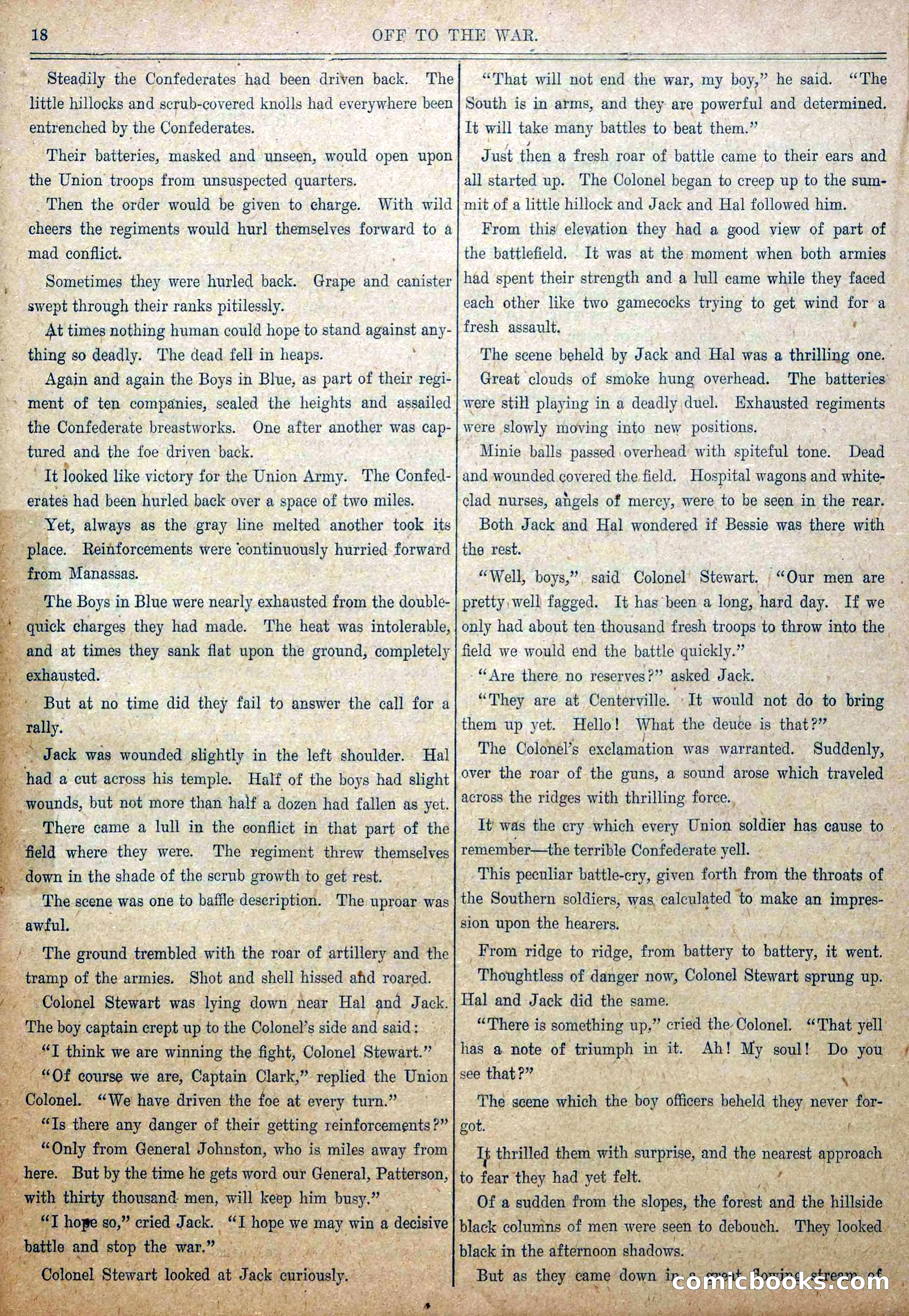 Blue and Gray Weekly, No. 1 — page 20 of 34