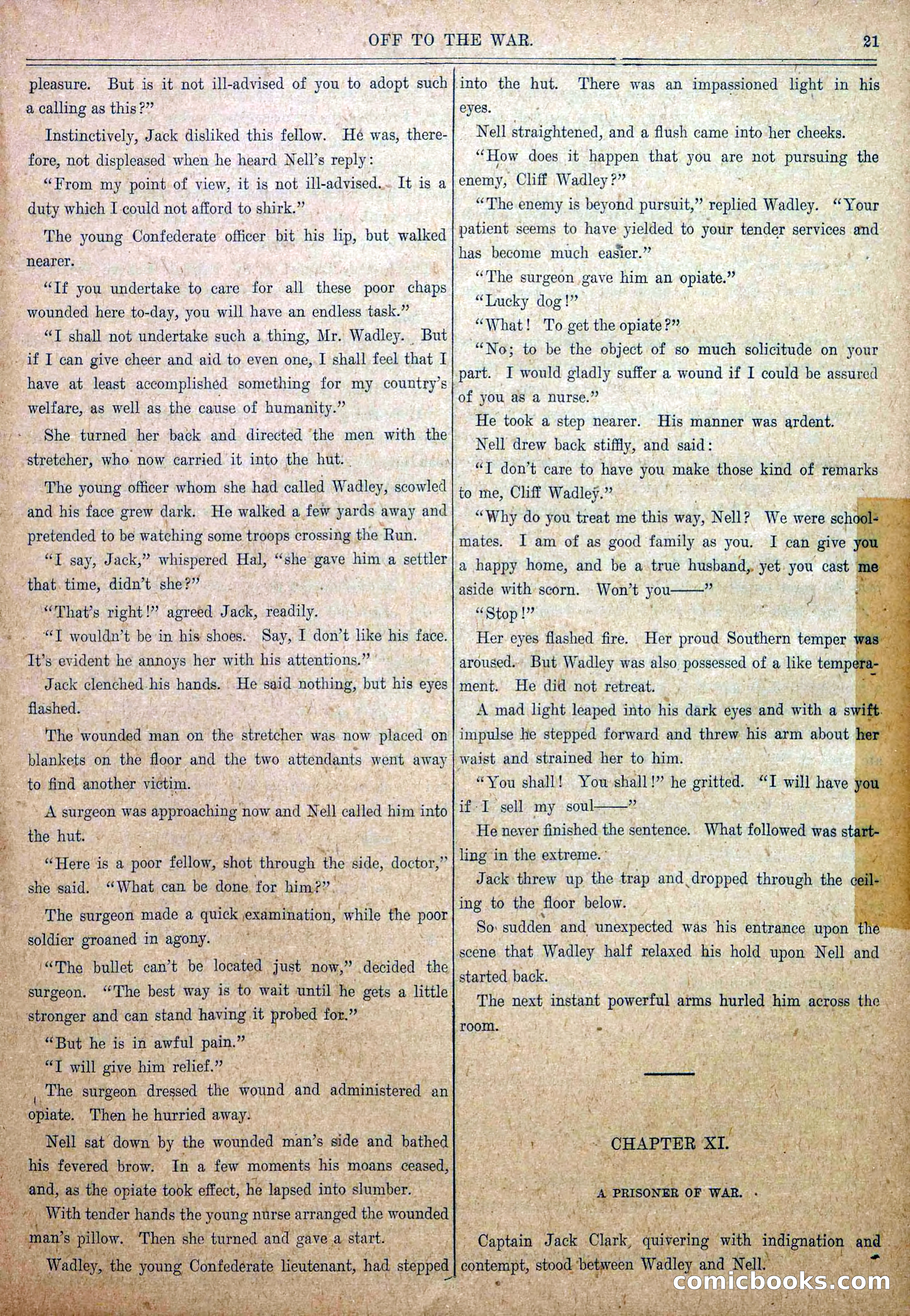 Blue and Gray Weekly, No. 1 — page 23 of 34