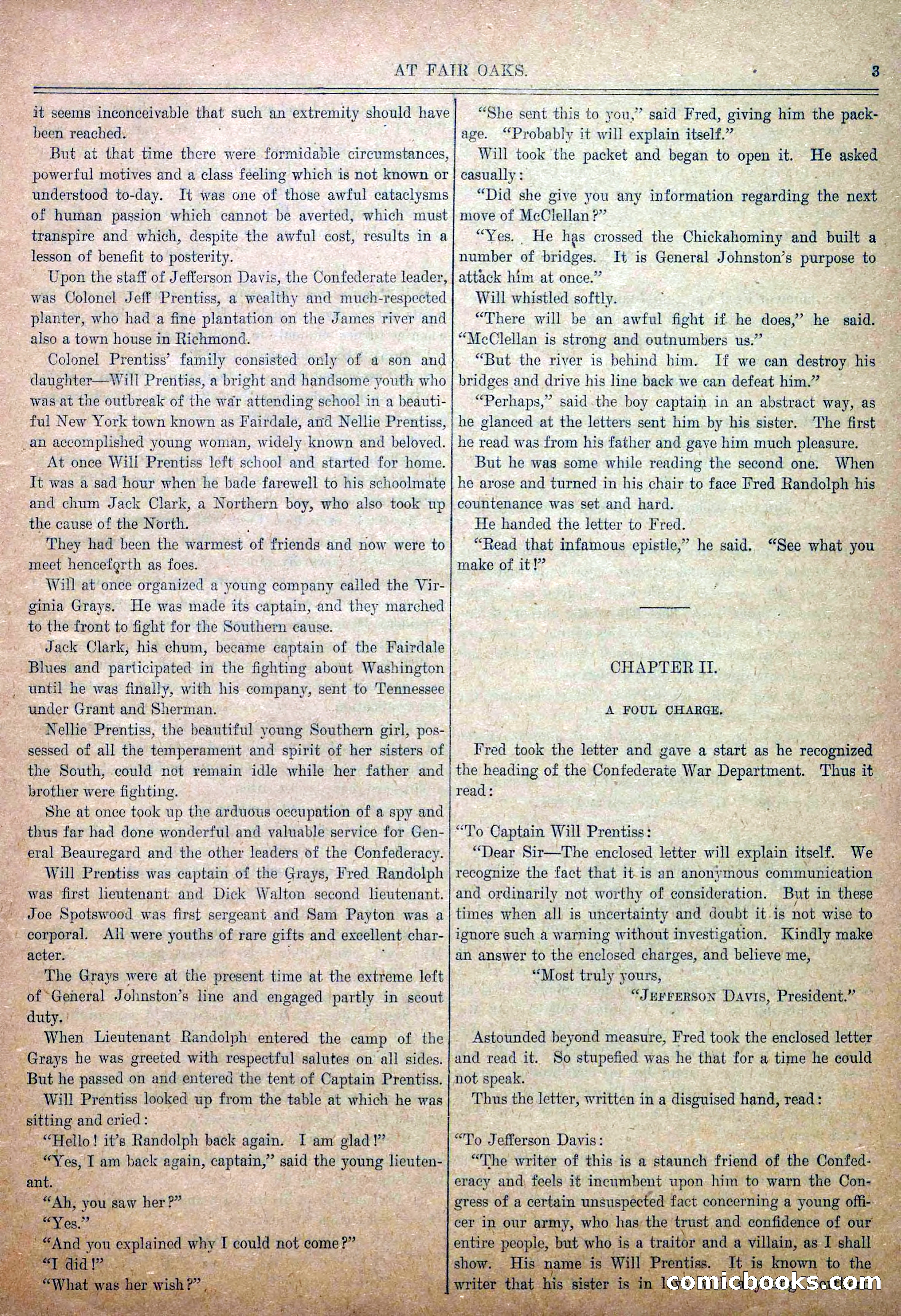 Blue and Gray Weekly, No. 10 — page 5 of 36