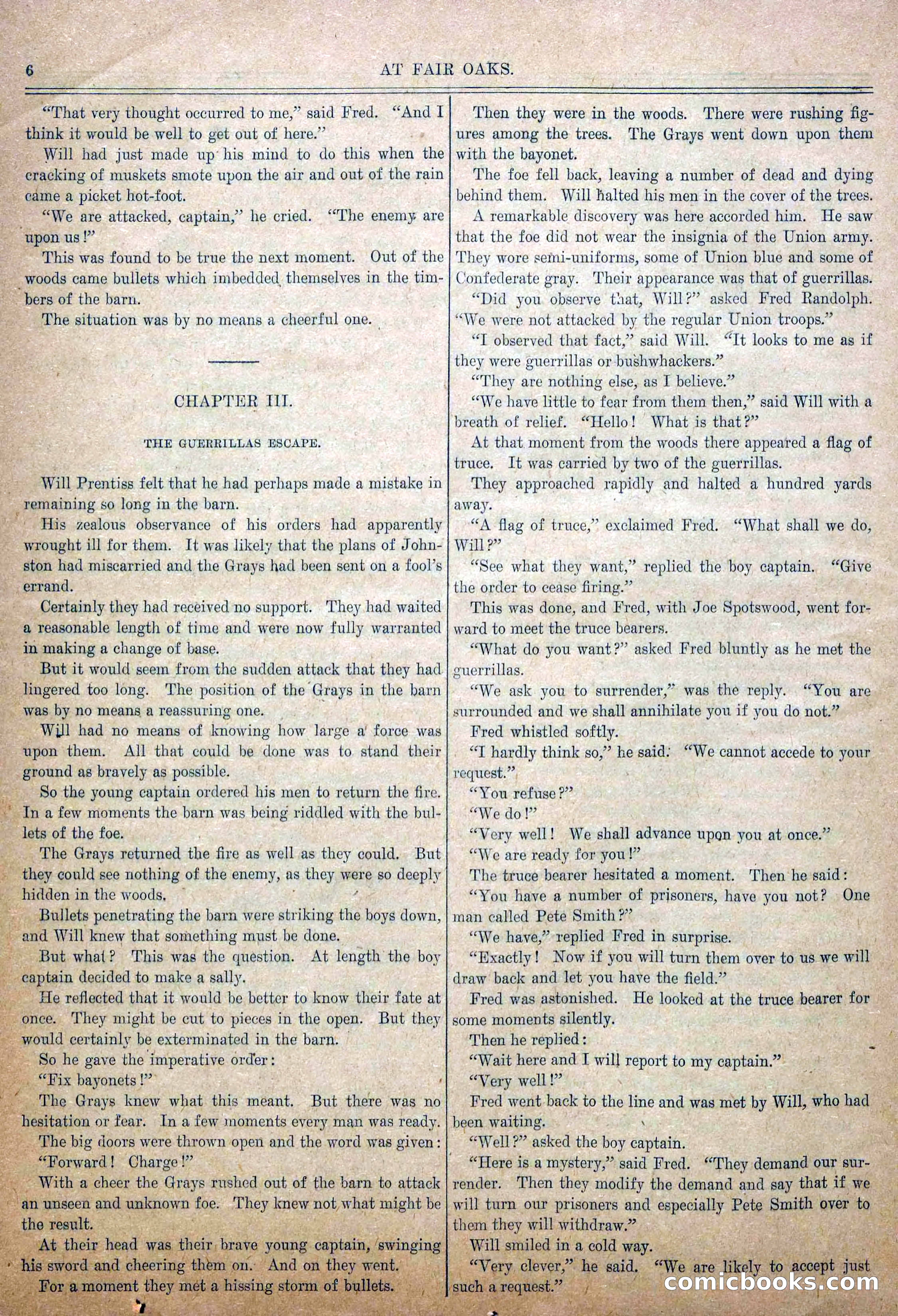 Blue and Gray Weekly, No. 10 — page 8 of 36