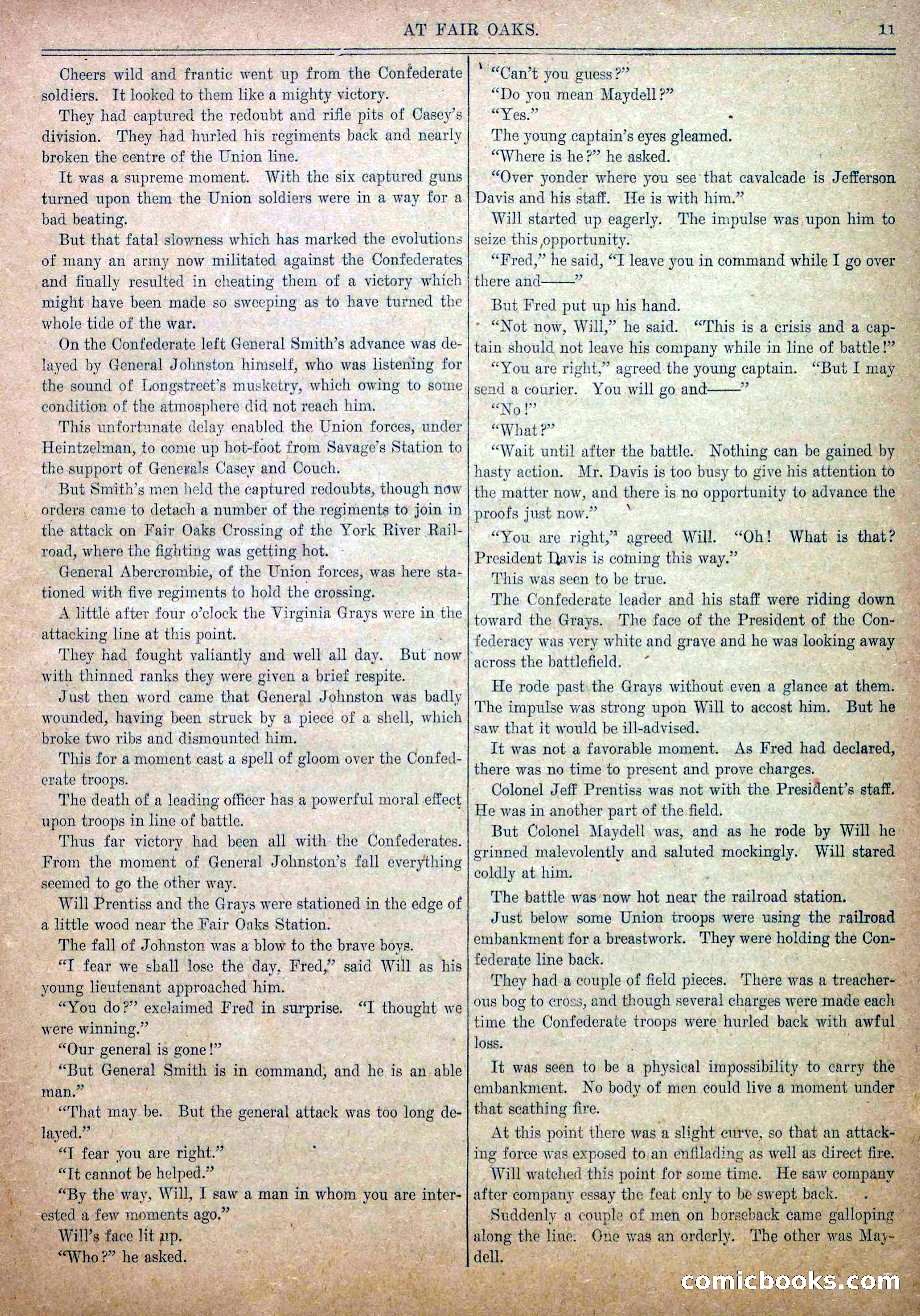 Blue and Gray Weekly, No. 10 — page 13 of 36