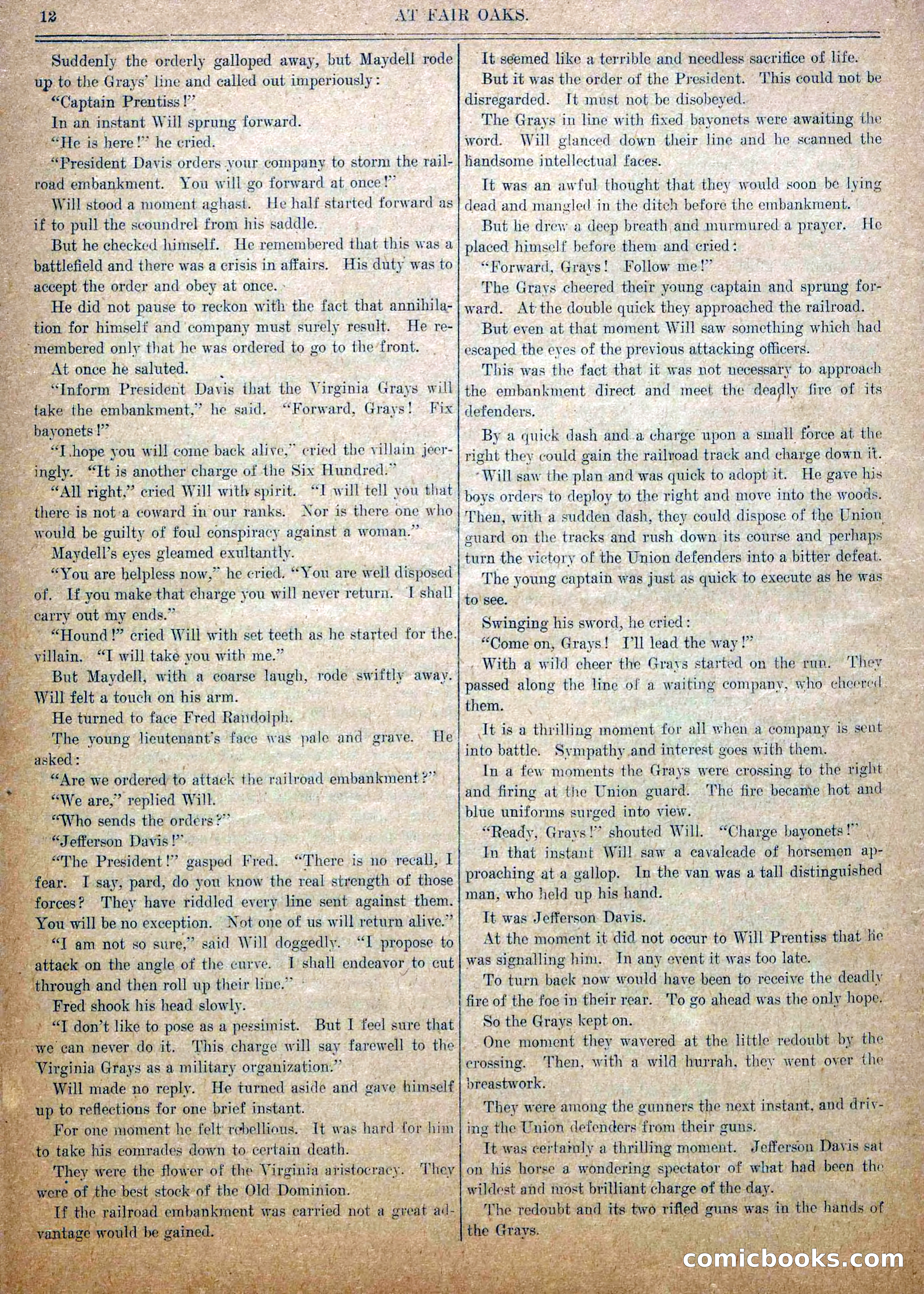Blue and Gray Weekly, No. 10 — page 14 of 36