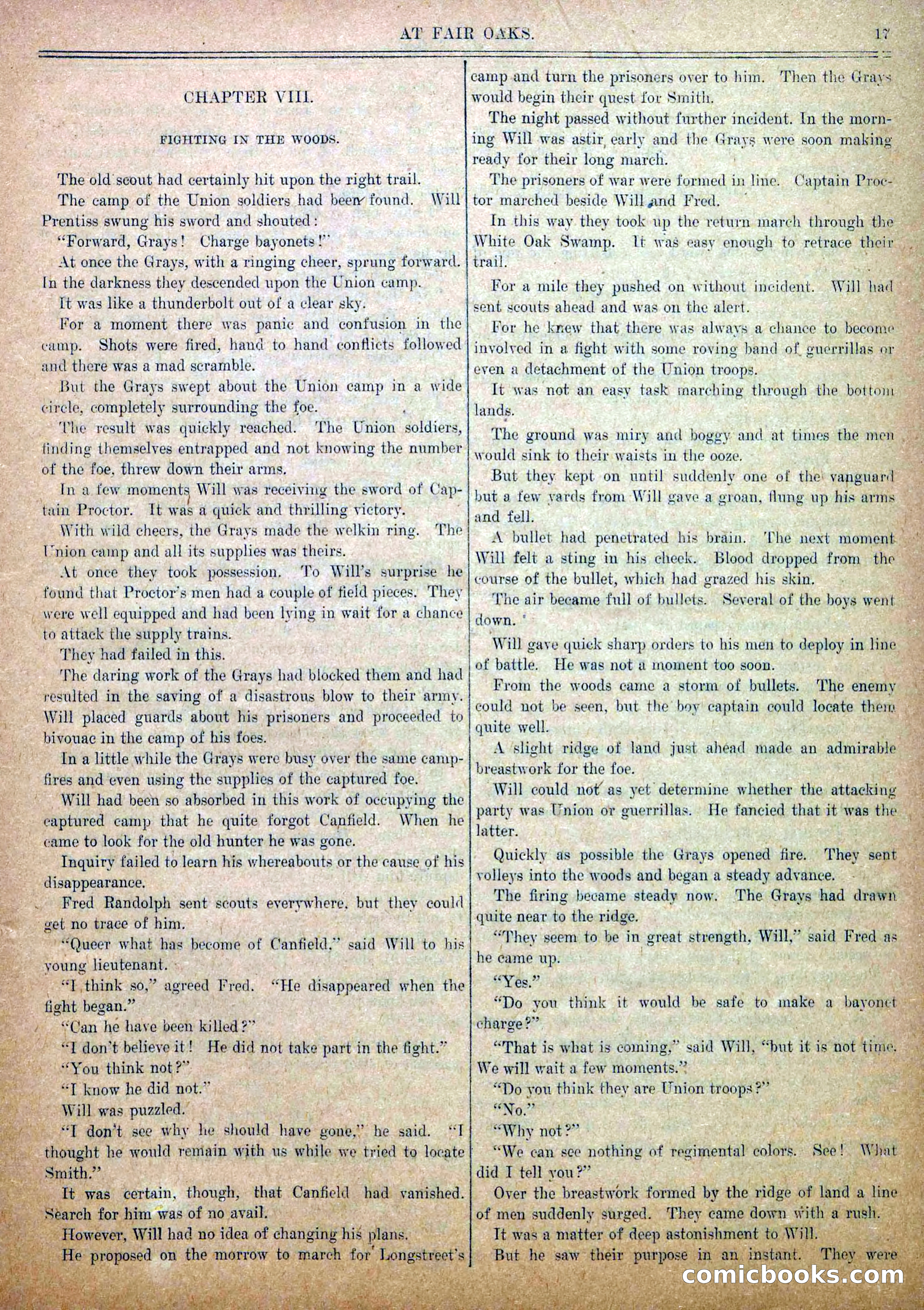 Blue and Gray Weekly, No. 10 — page 19 of 36