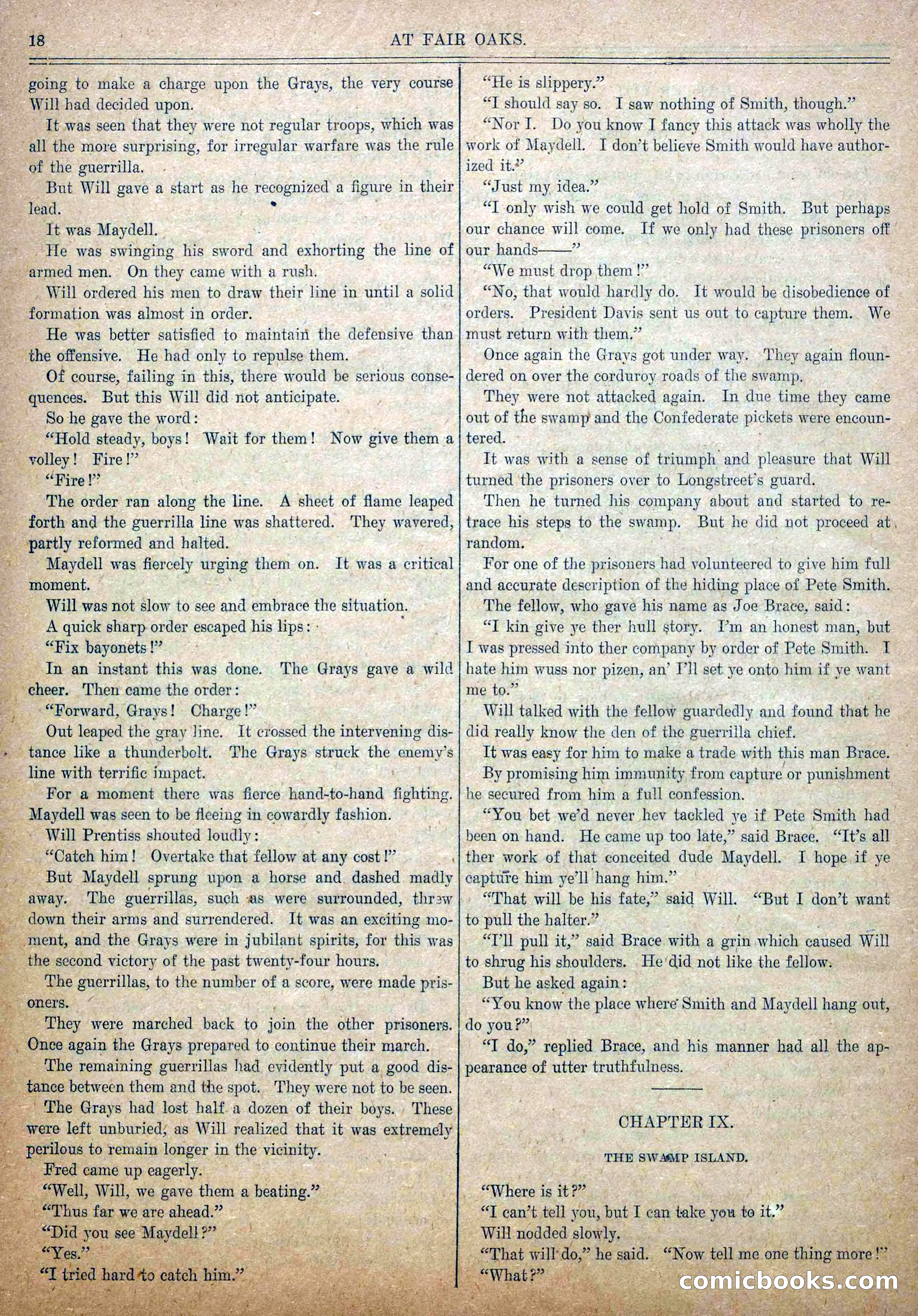 Blue and Gray Weekly, No. 10 — page 20 of 36