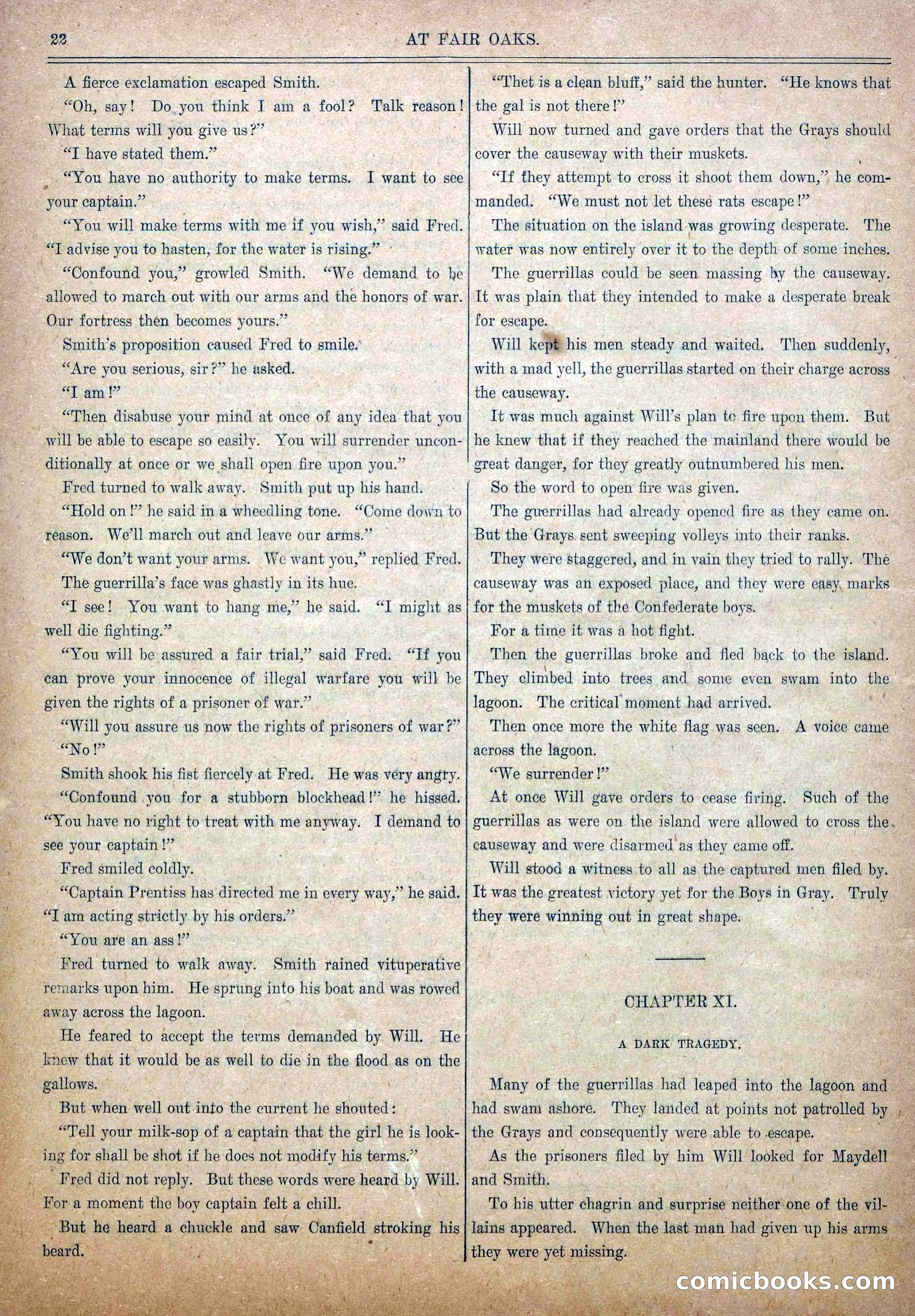 Blue and Gray Weekly, No. 10 — page 24 of 36