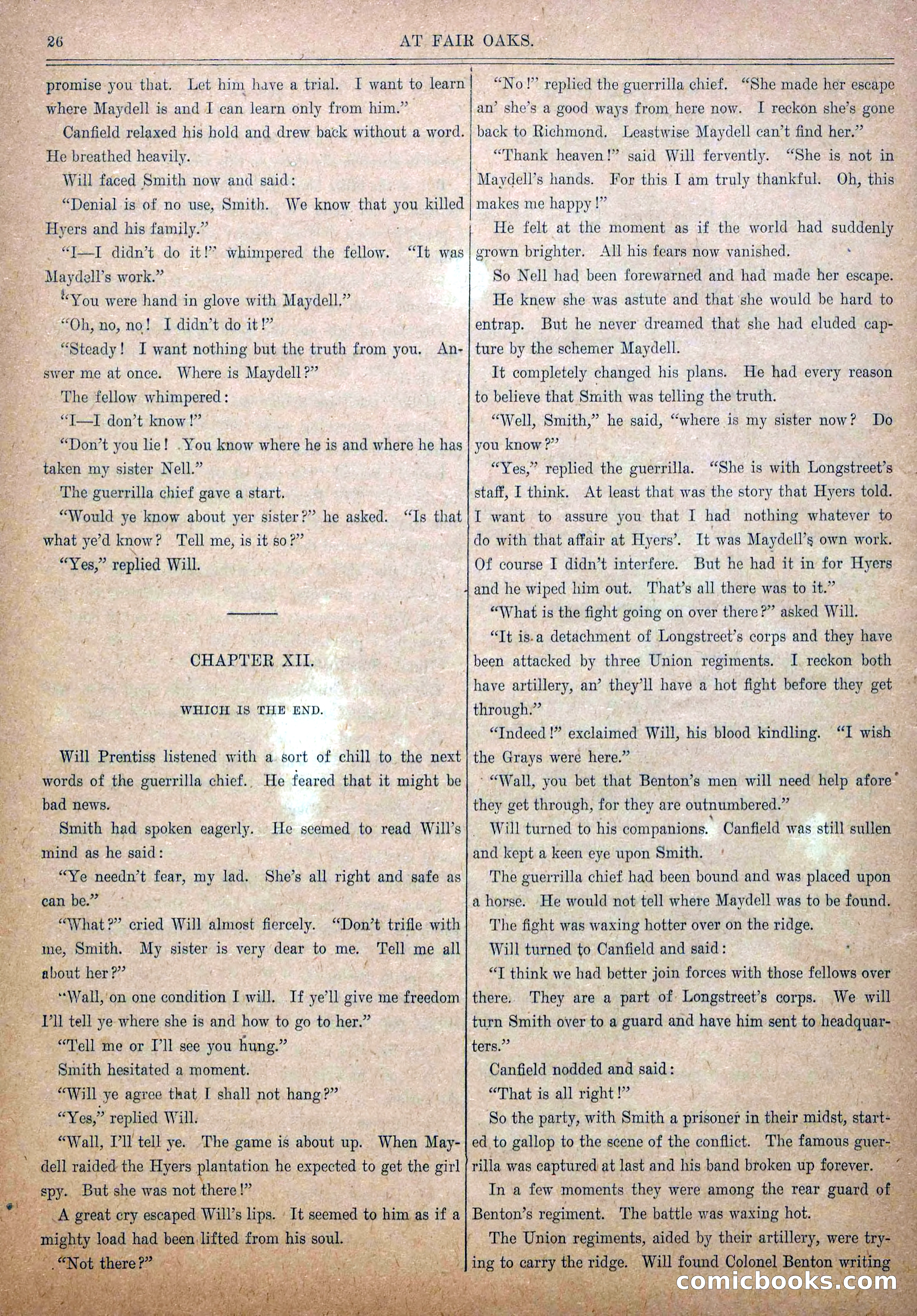 Blue and Gray Weekly, No. 10 — page 28 of 36