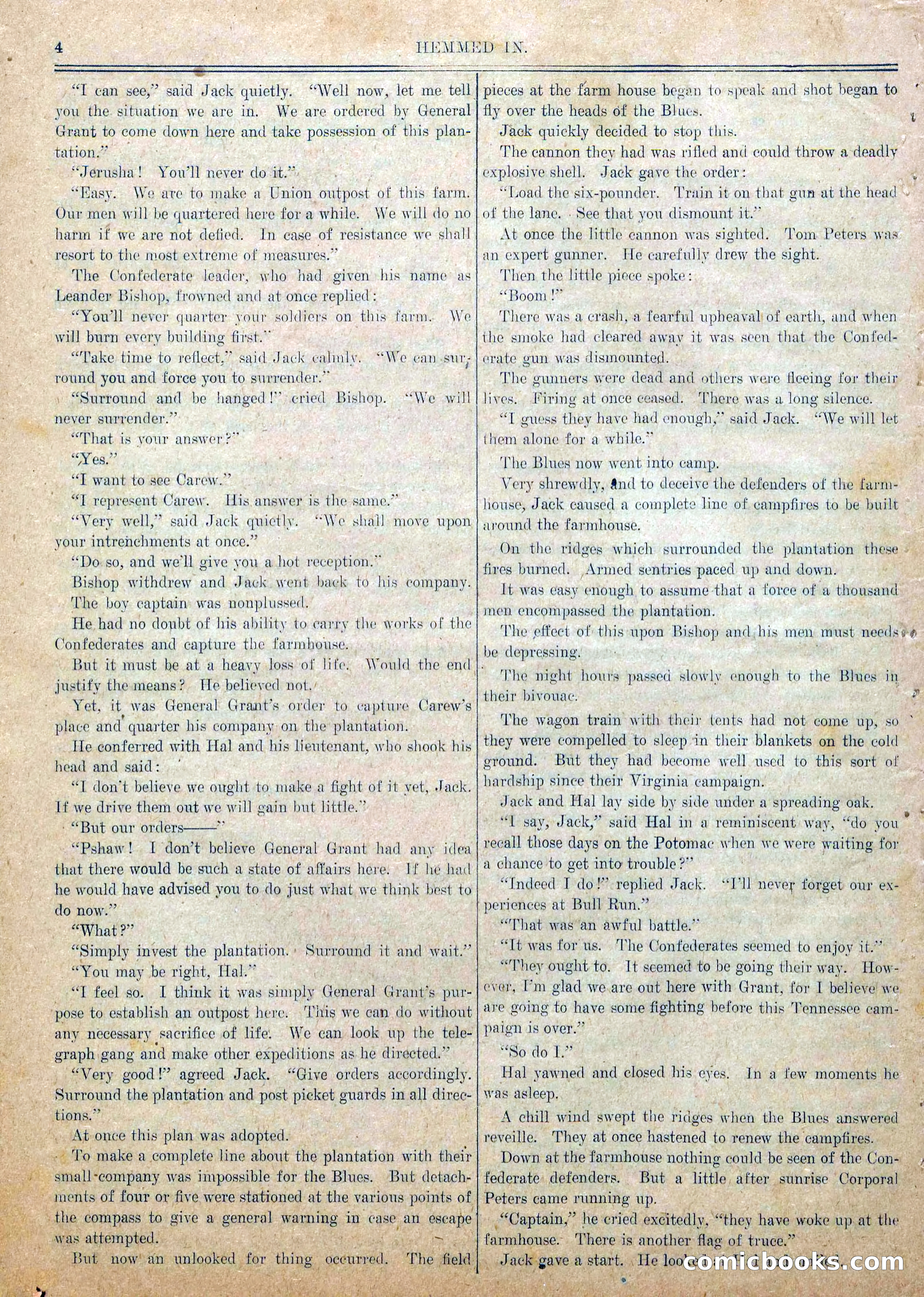 Blue and Gray Weekly, No. 11 — page 6 of 36
