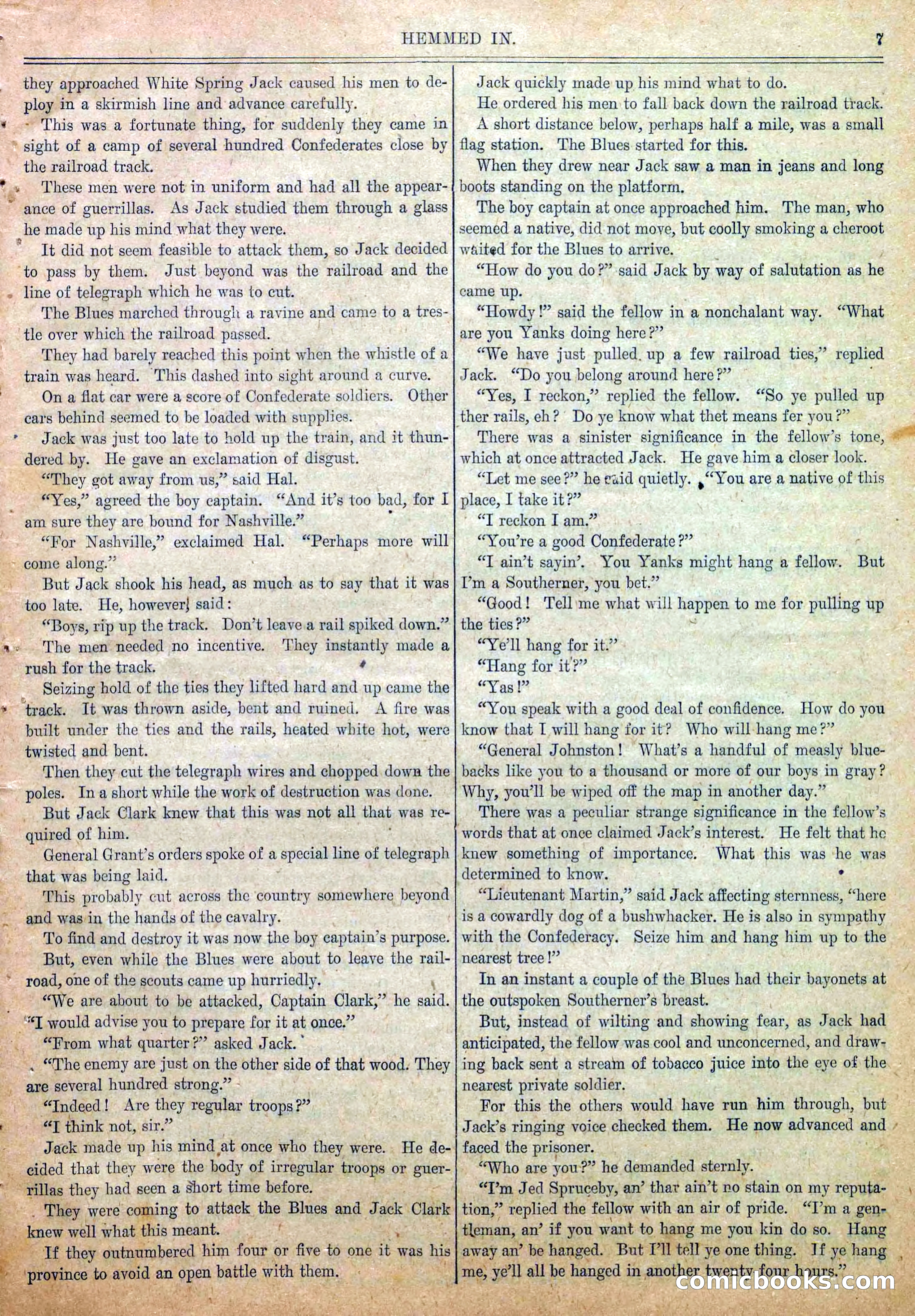 Blue and Gray Weekly, No. 11 — page 9 of 36
