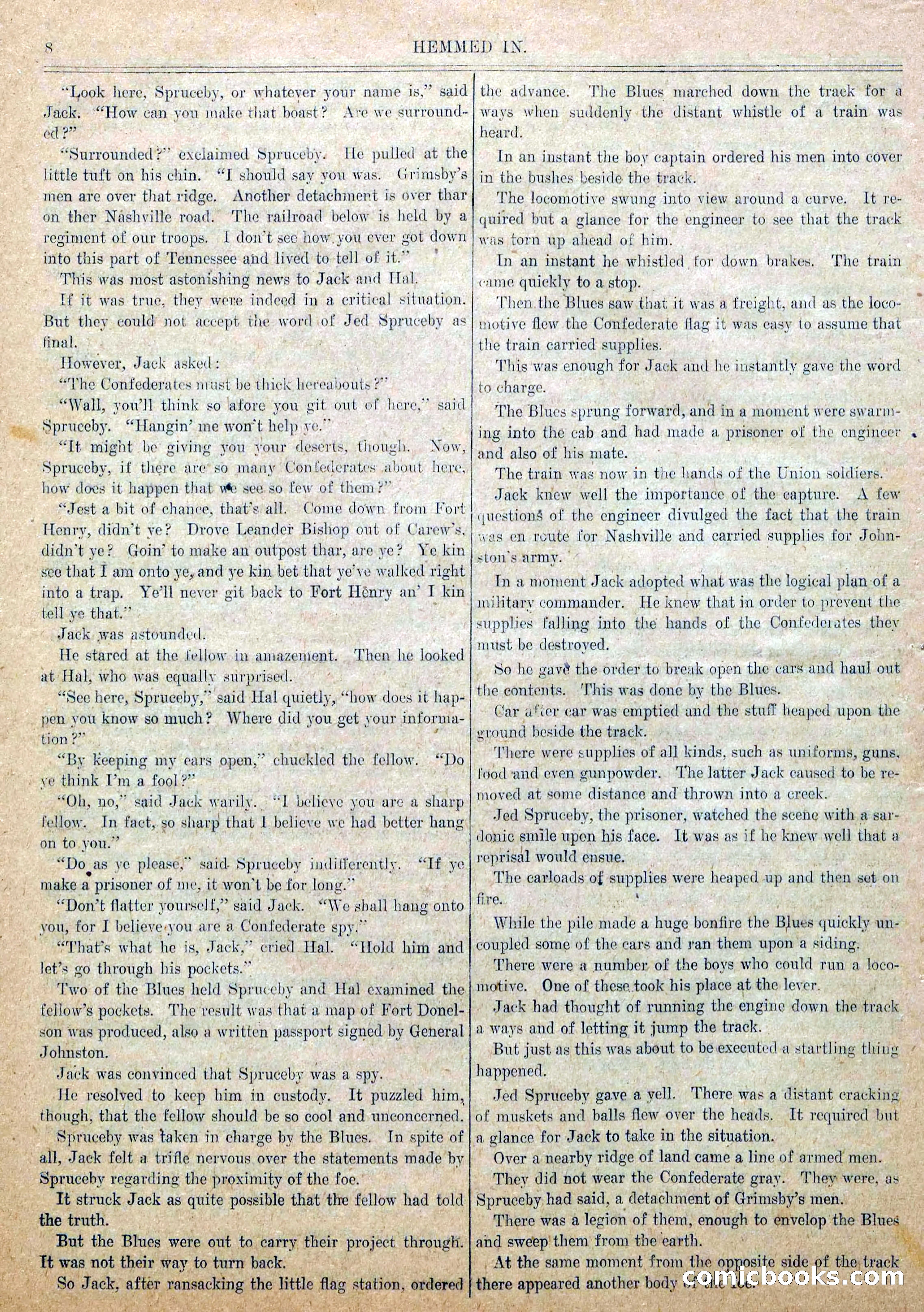 Blue and Gray Weekly, No. 11 — page 10 of 36