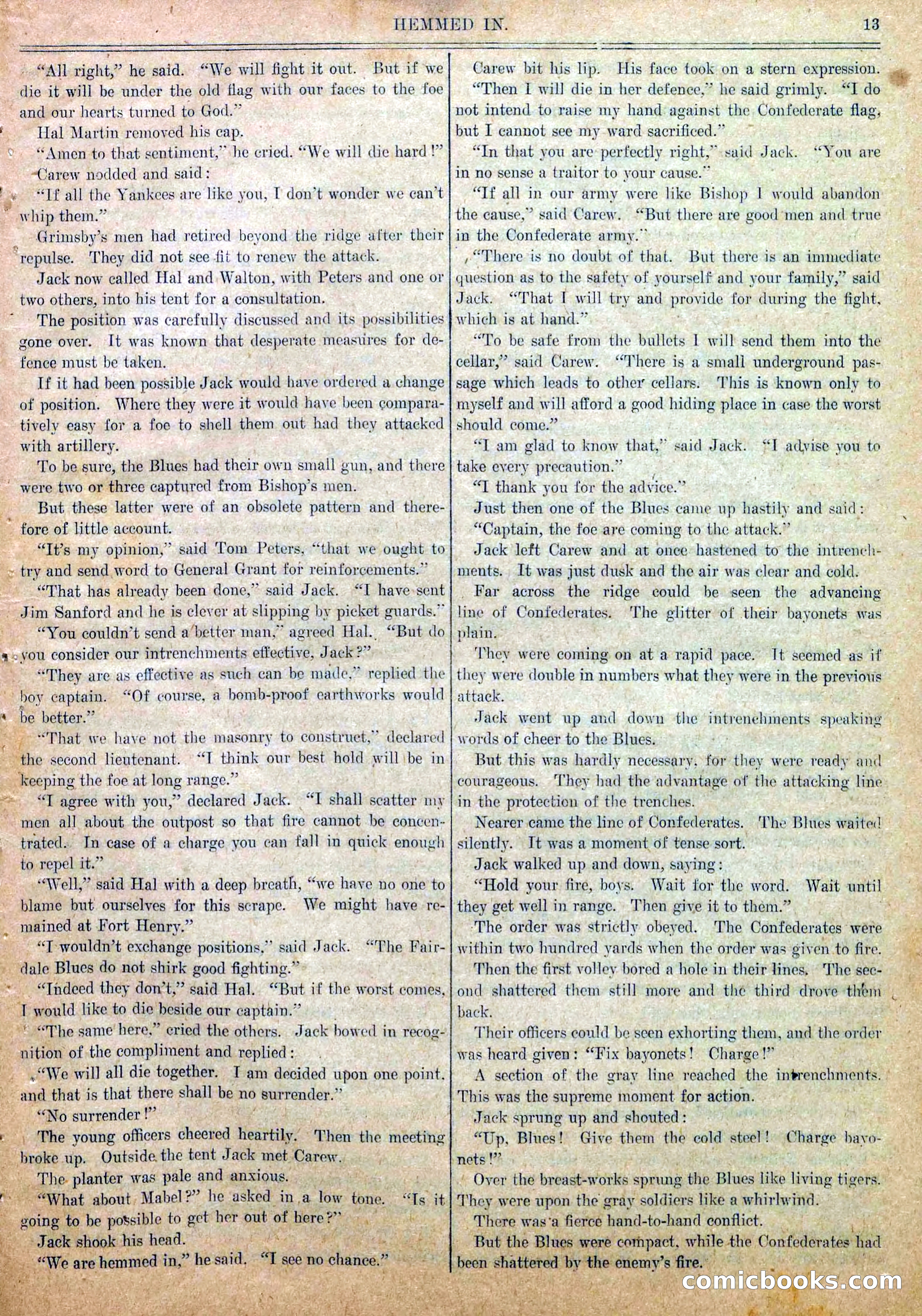 Blue and Gray Weekly, No. 11 — page 15 of 36
