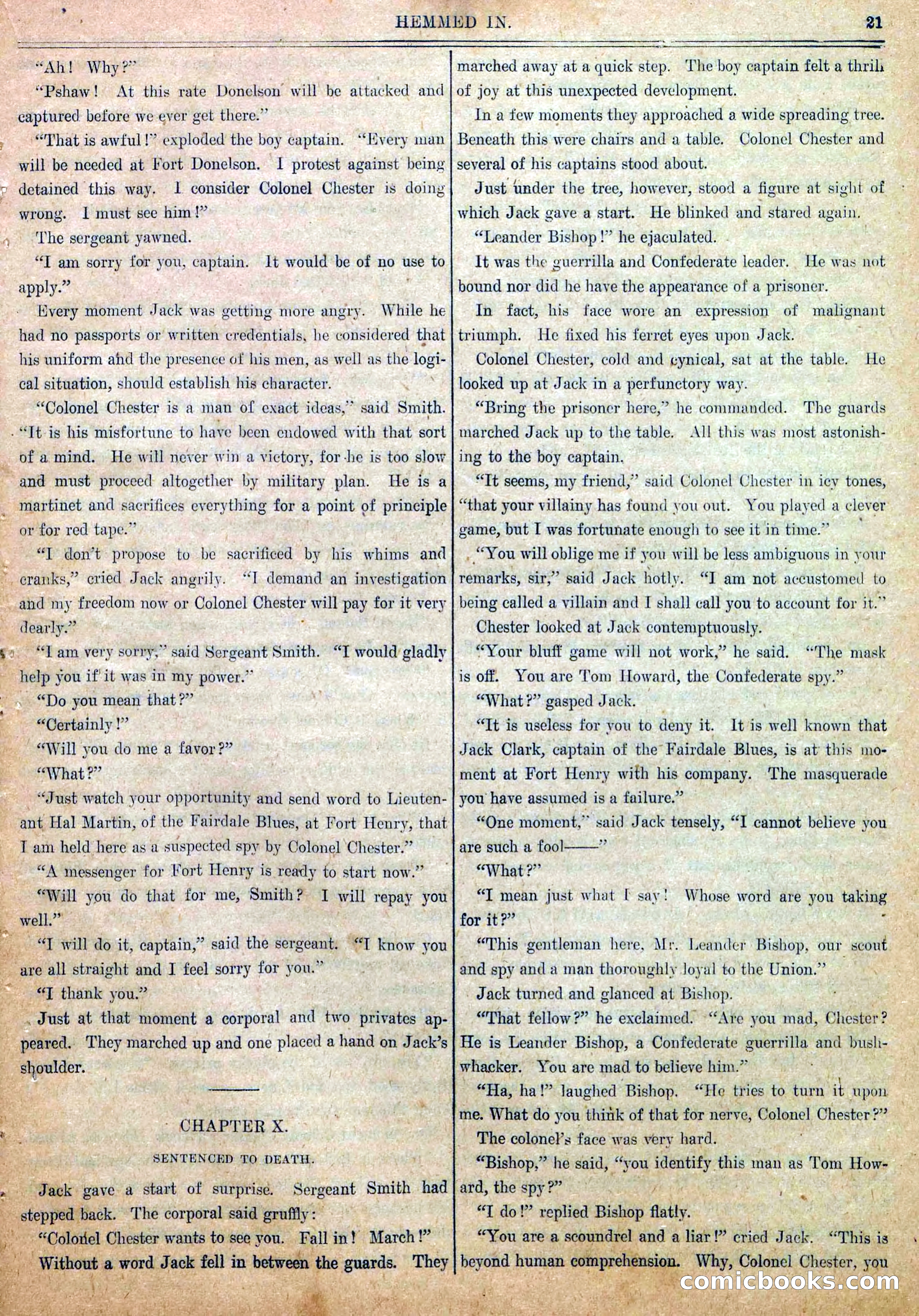 Blue and Gray Weekly, No. 11 — page 23 of 36