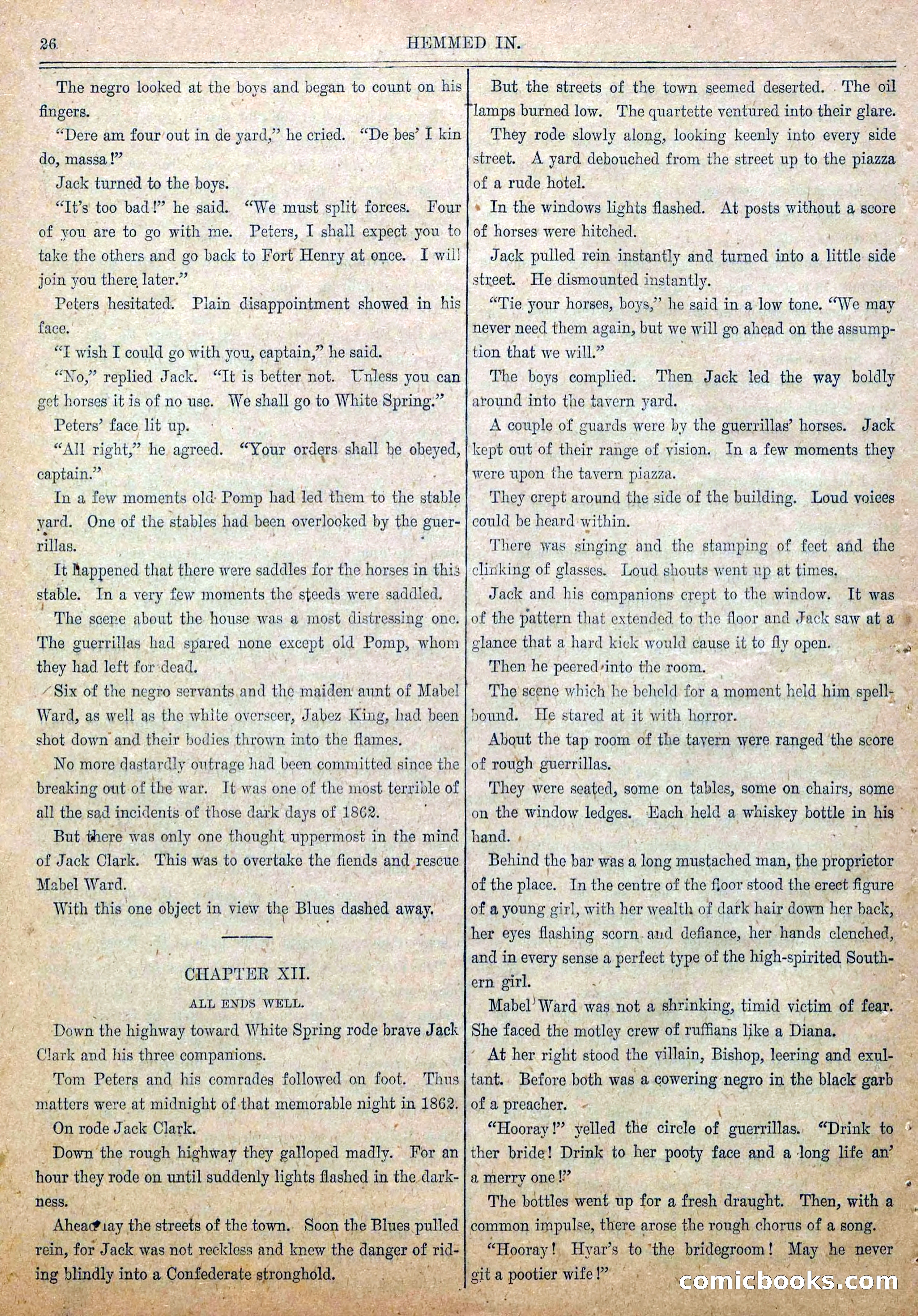 Blue and Gray Weekly, No. 11 — page 28 of 36