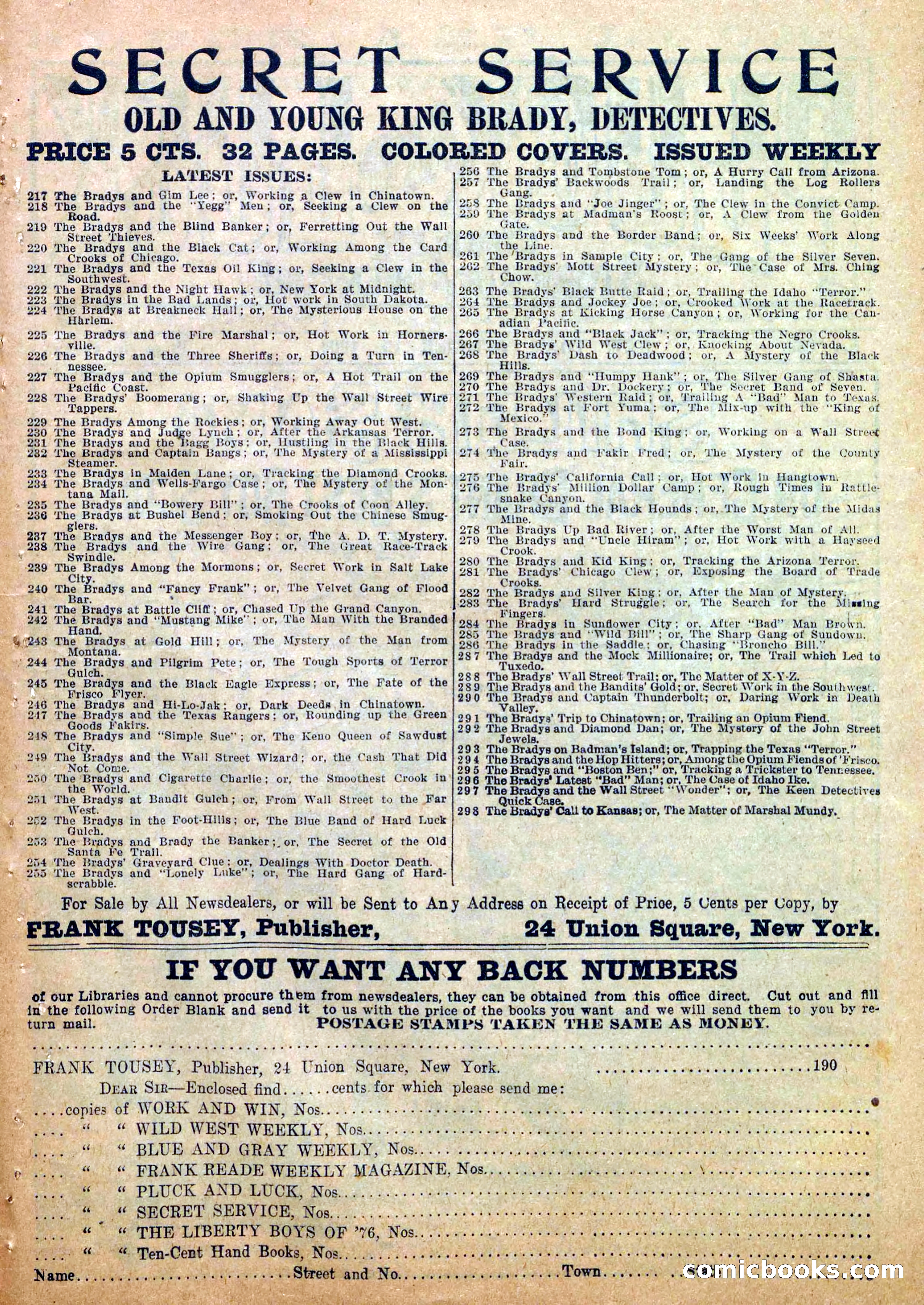 Blue and Gray Weekly, No. 11 — page 31 of 36