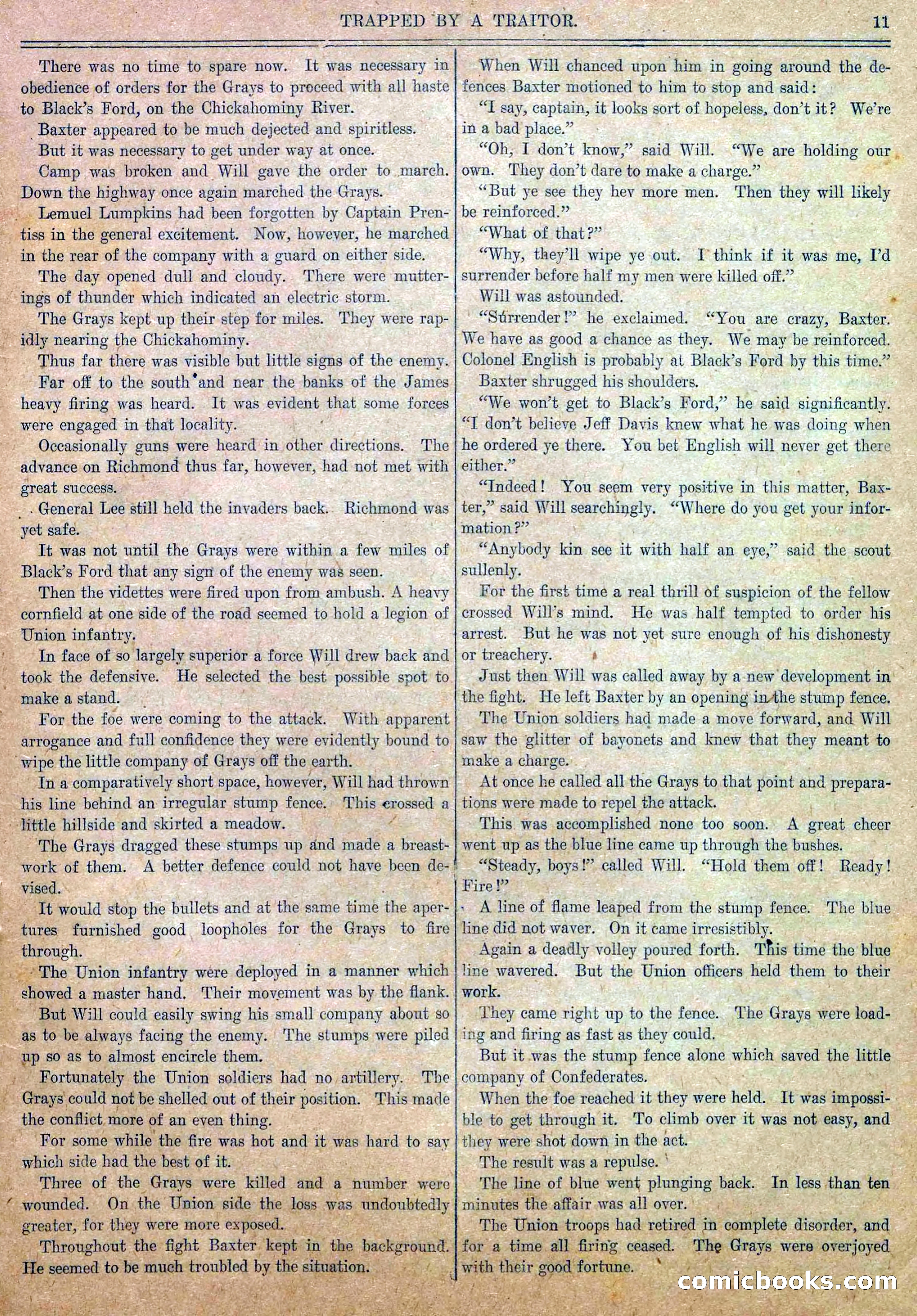 Blue and Gray Weekly, No. 12 — page 13 of 36