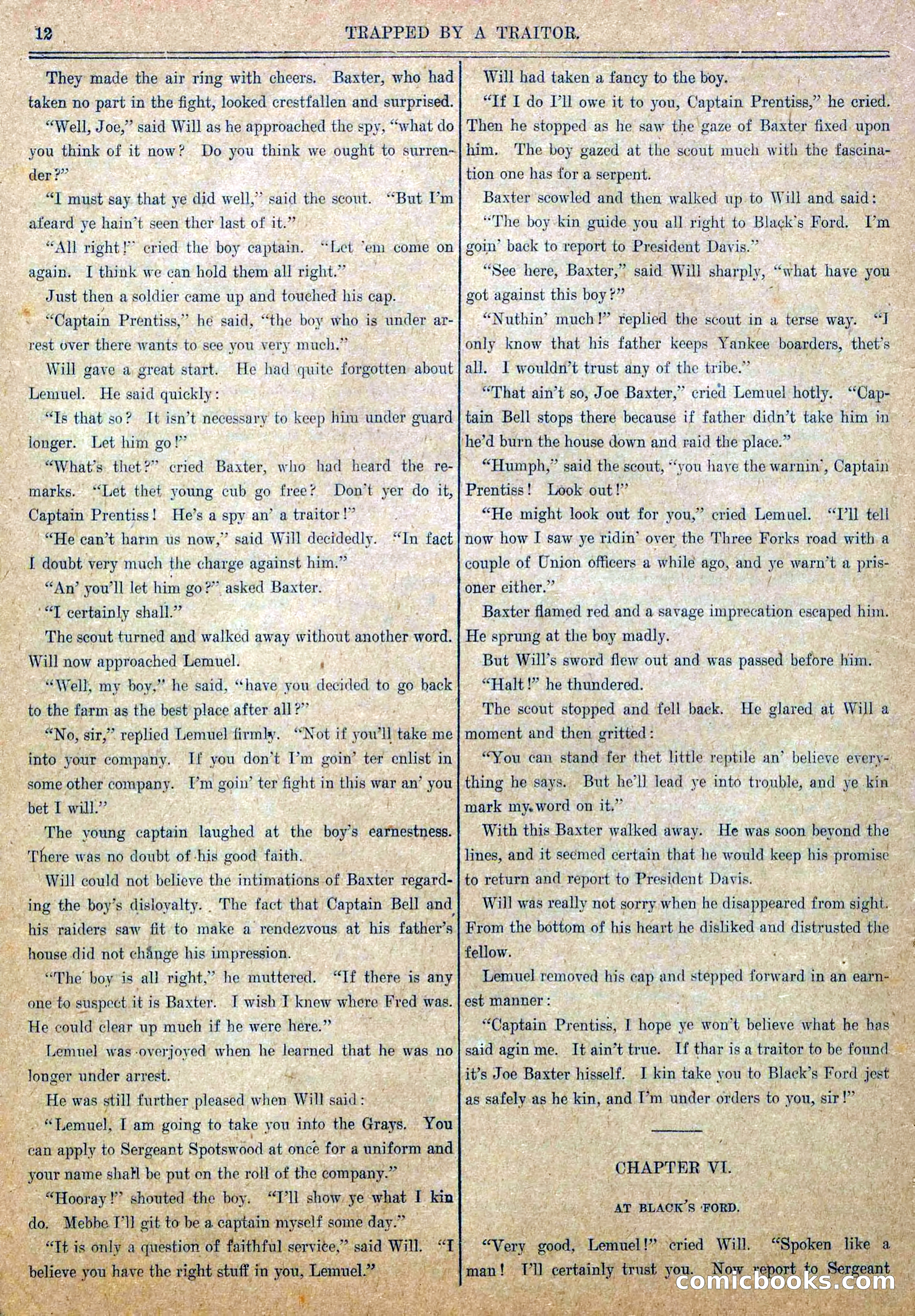 Blue and Gray Weekly, No. 12 — page 14 of 36