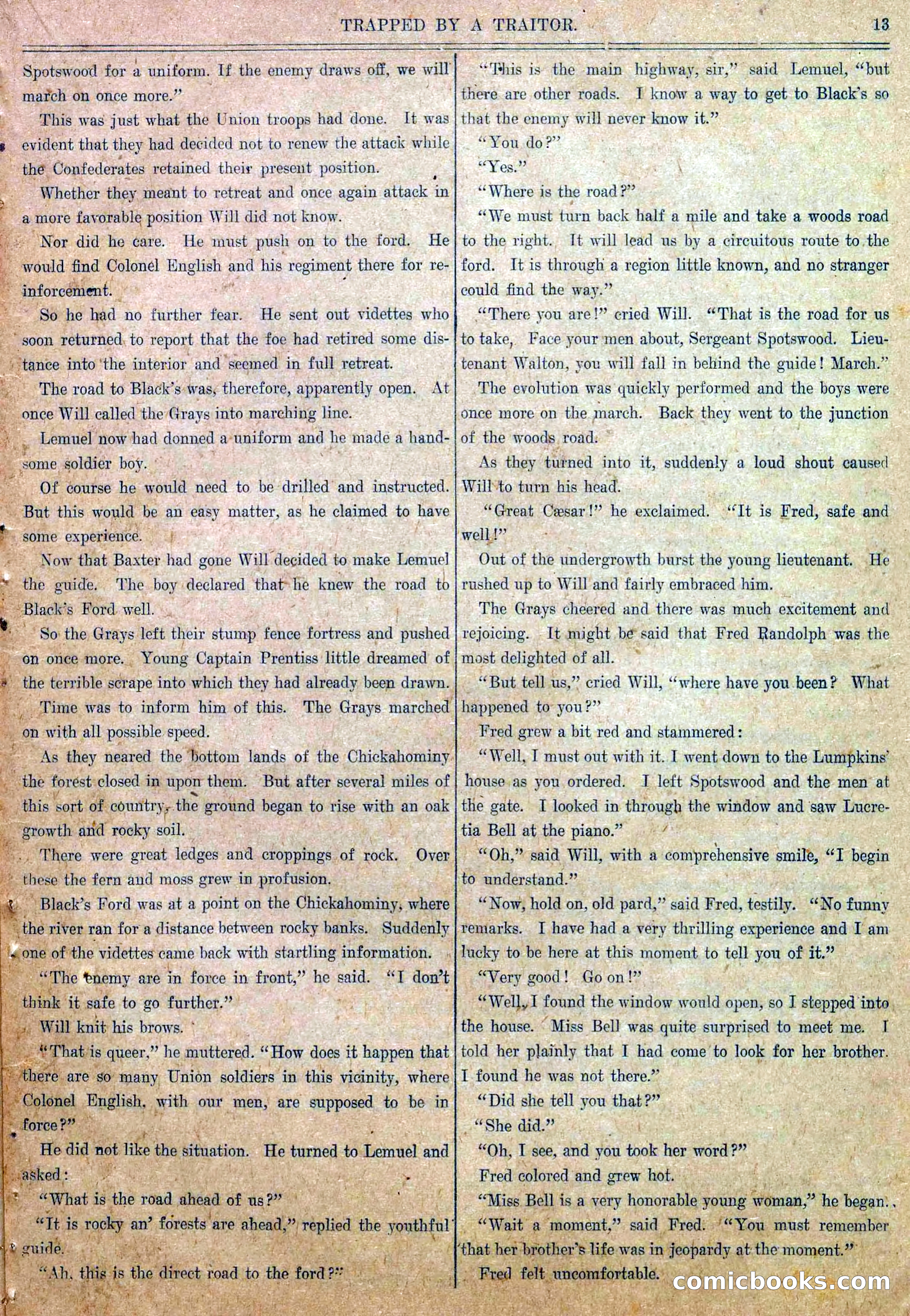 Blue and Gray Weekly, No. 12 — page 15 of 36