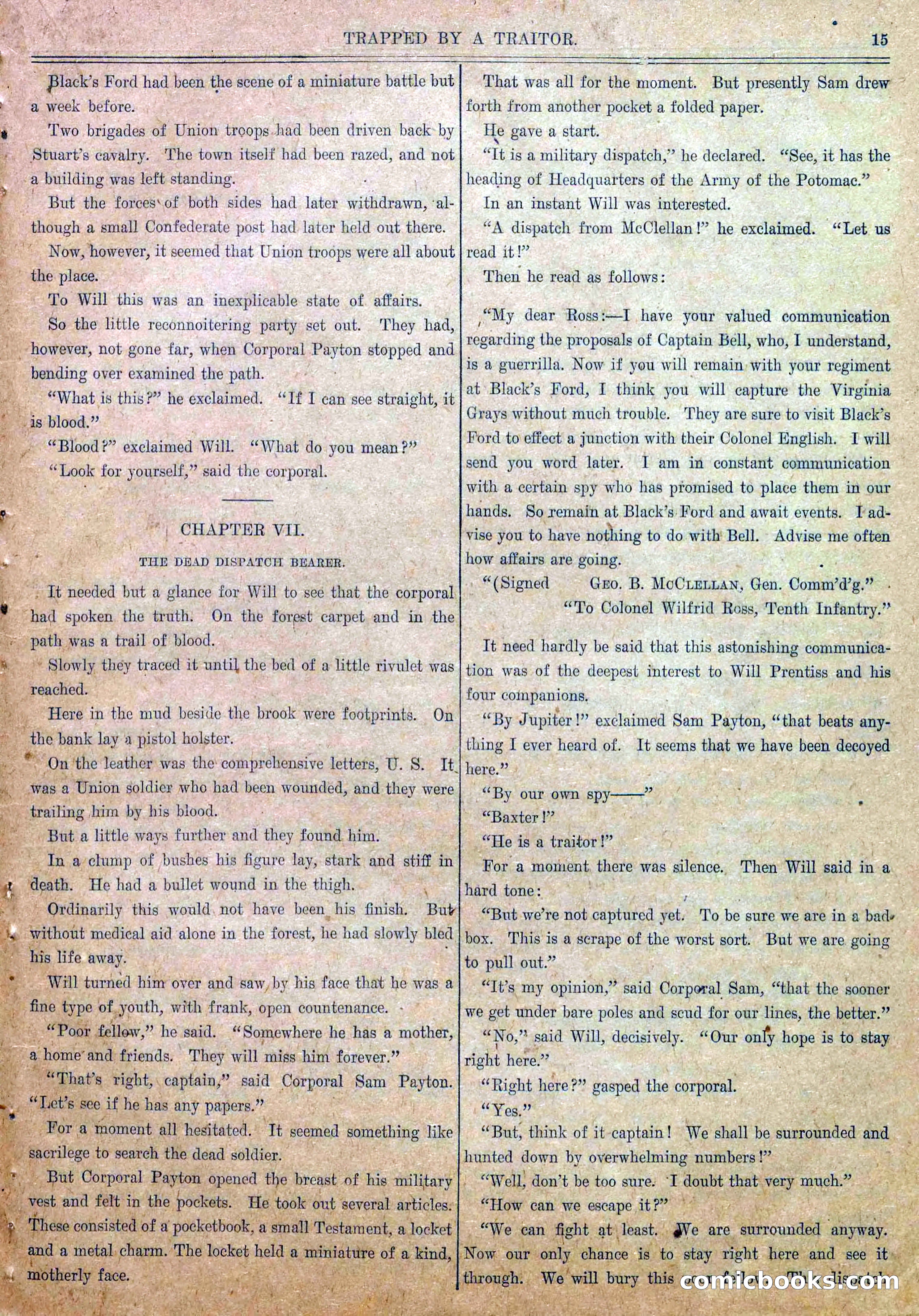 Blue and Gray Weekly, No. 12 — page 17 of 36