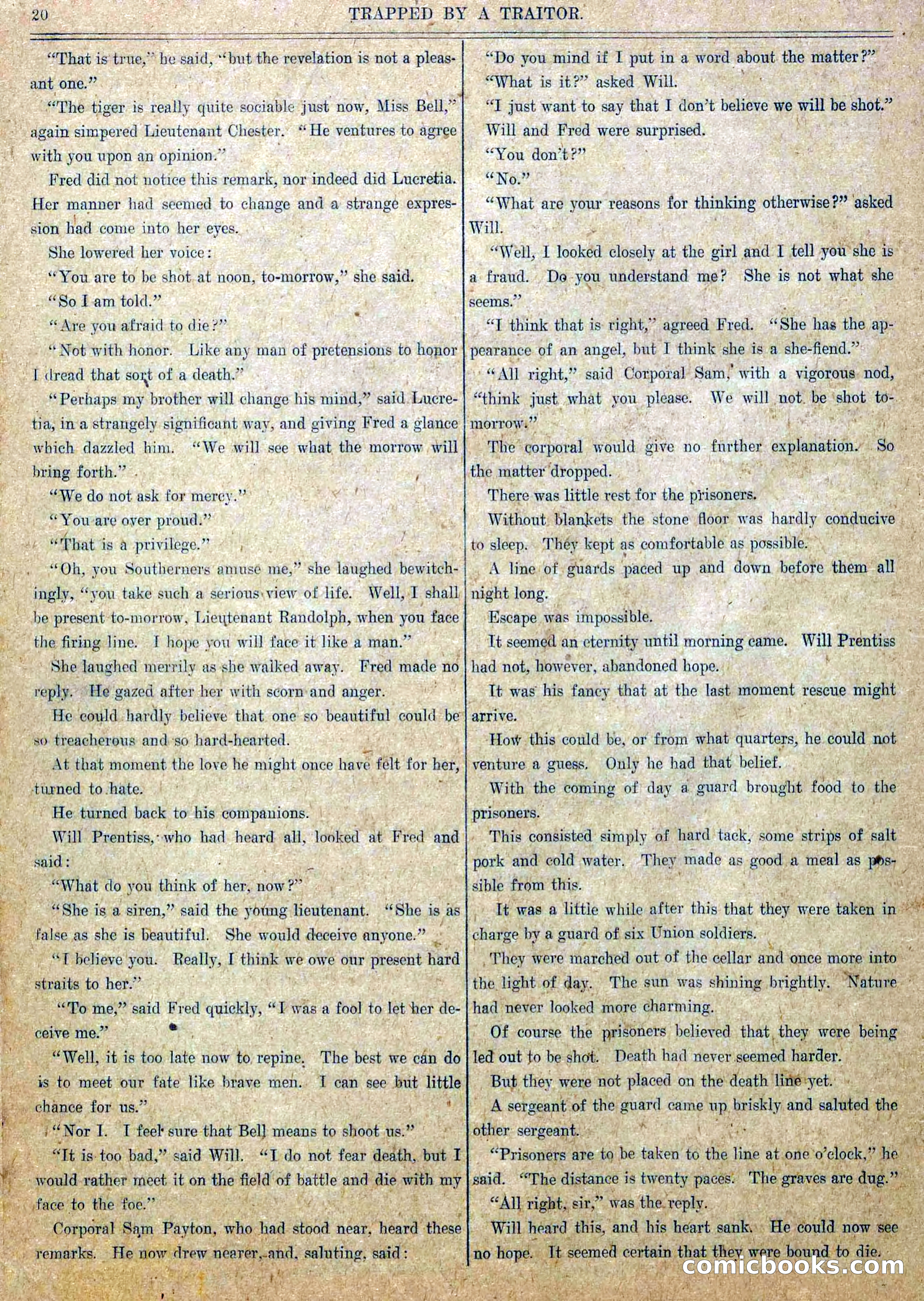 Blue and Gray Weekly, No. 12 — page 22 of 36