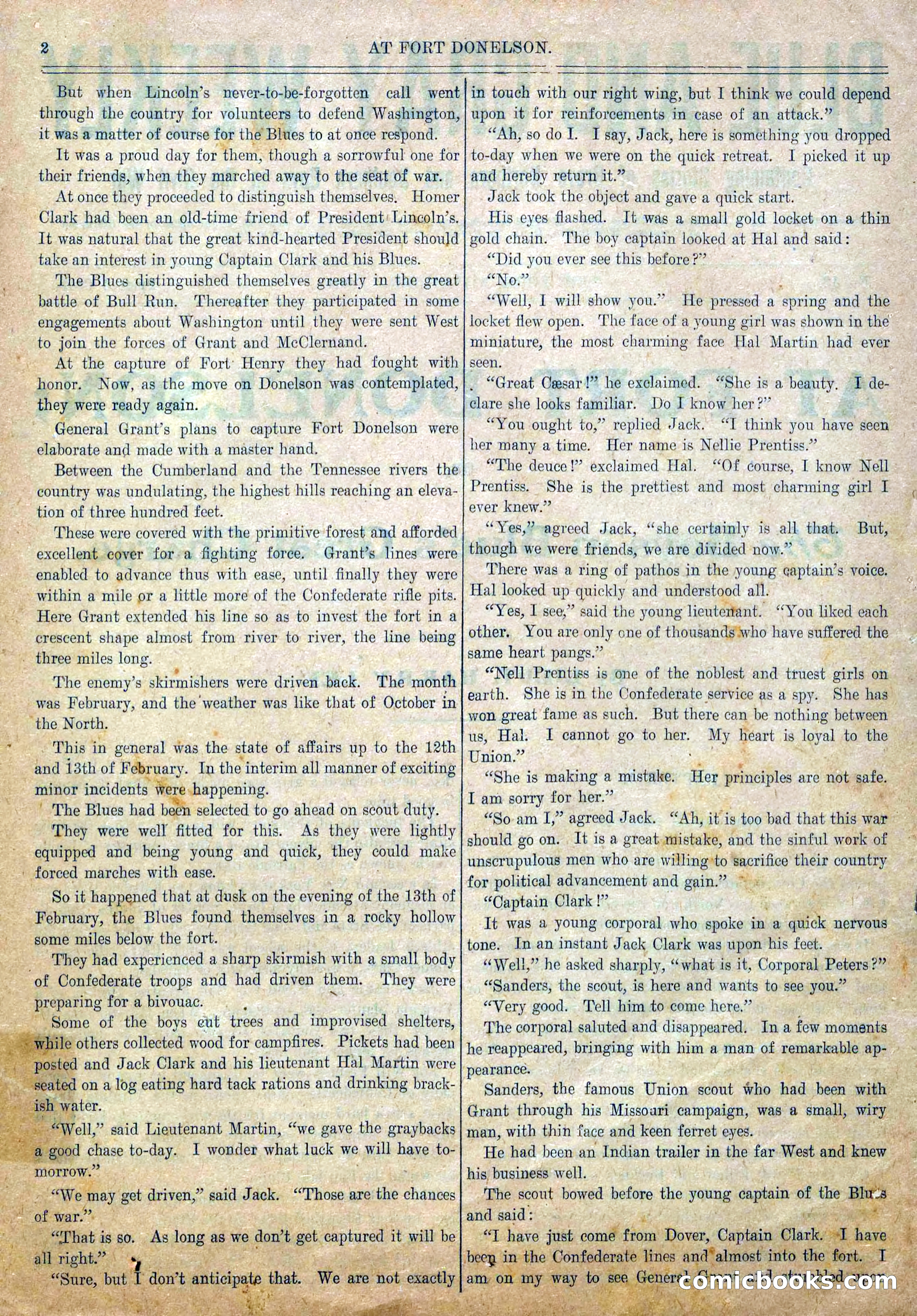 Blue and Gray Weekly, No. 13 — page 4 of 36