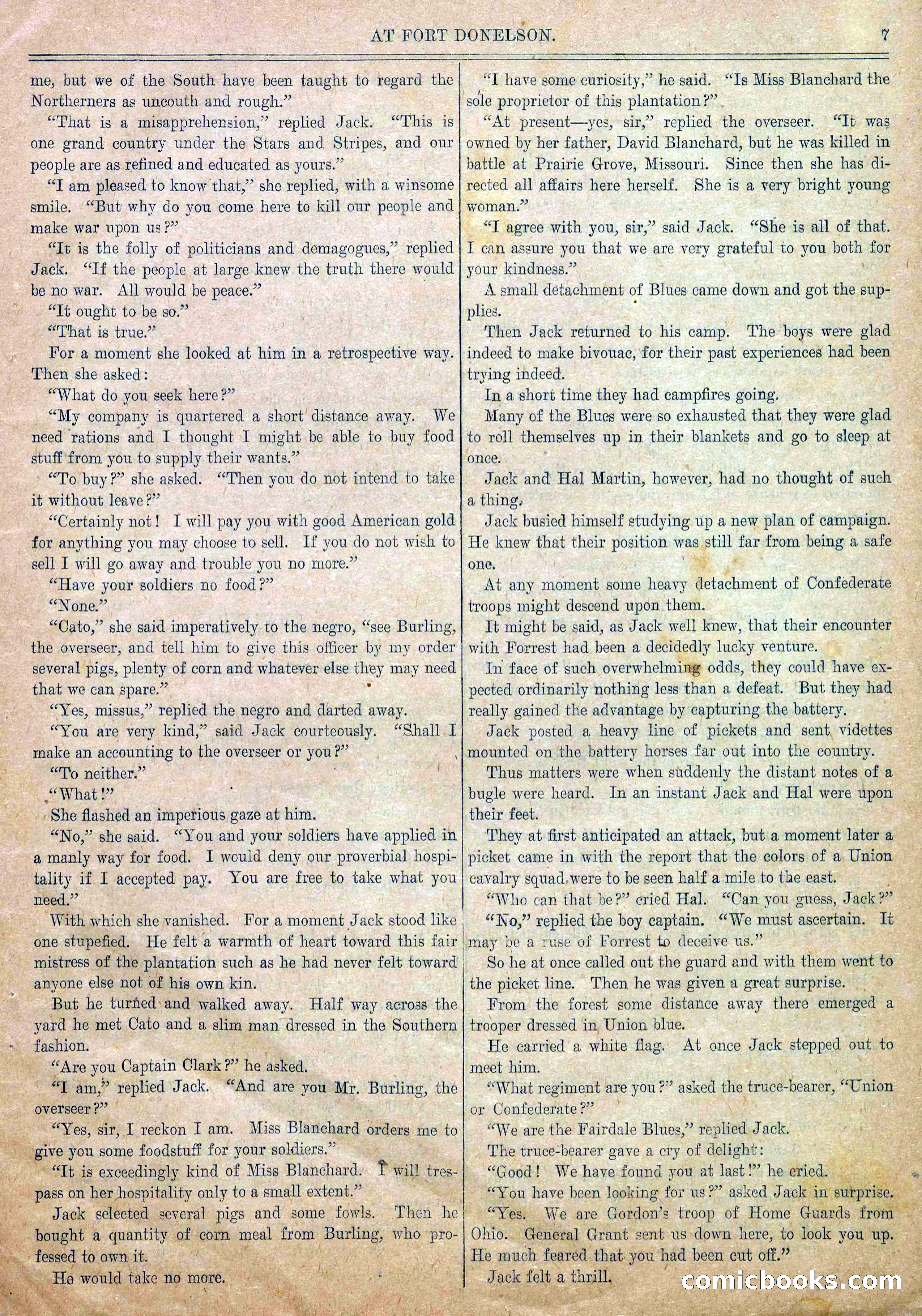 Blue and Gray Weekly, No. 13 — page 9 of 36
