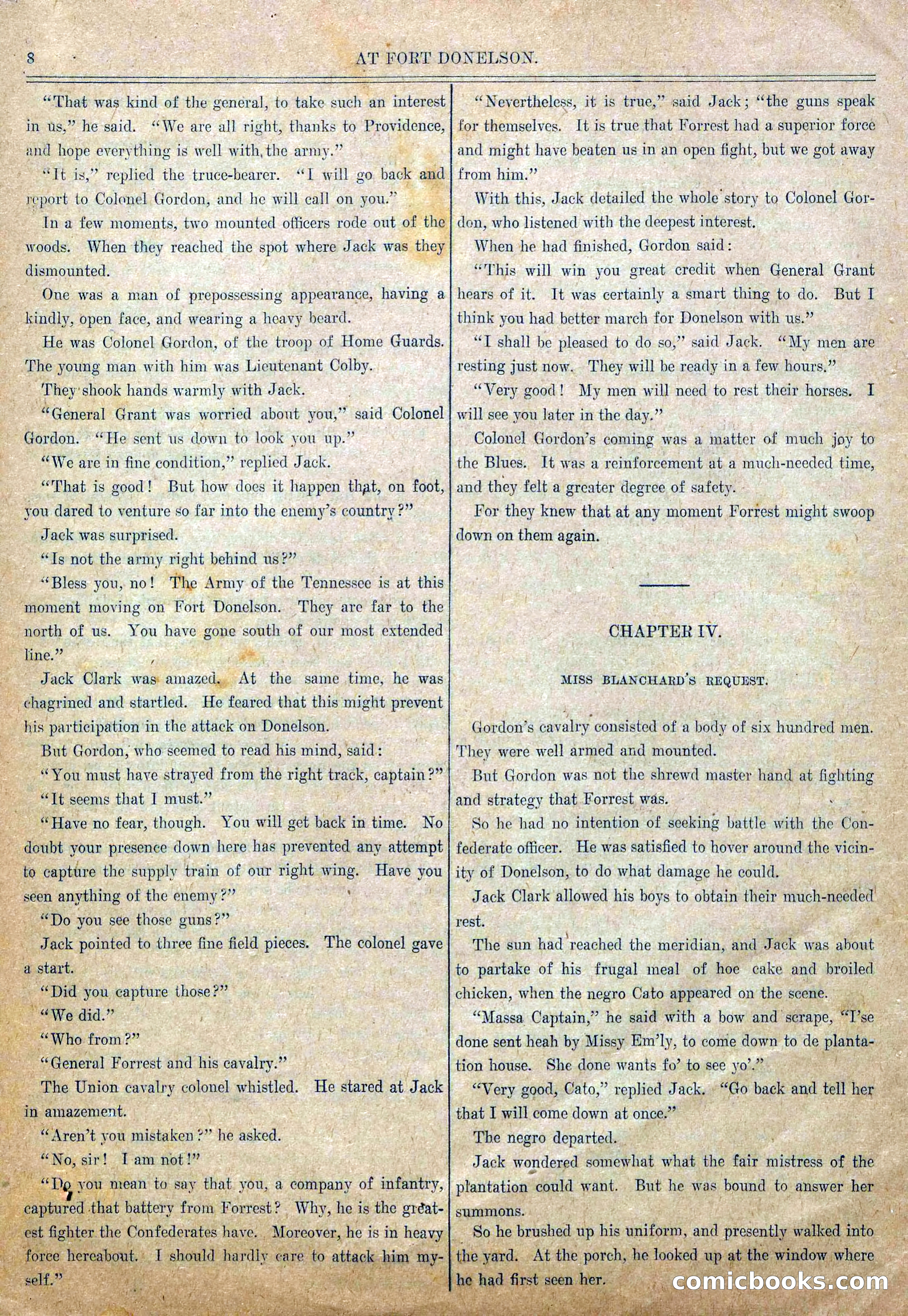 Blue and Gray Weekly, No. 13 — page 10 of 36