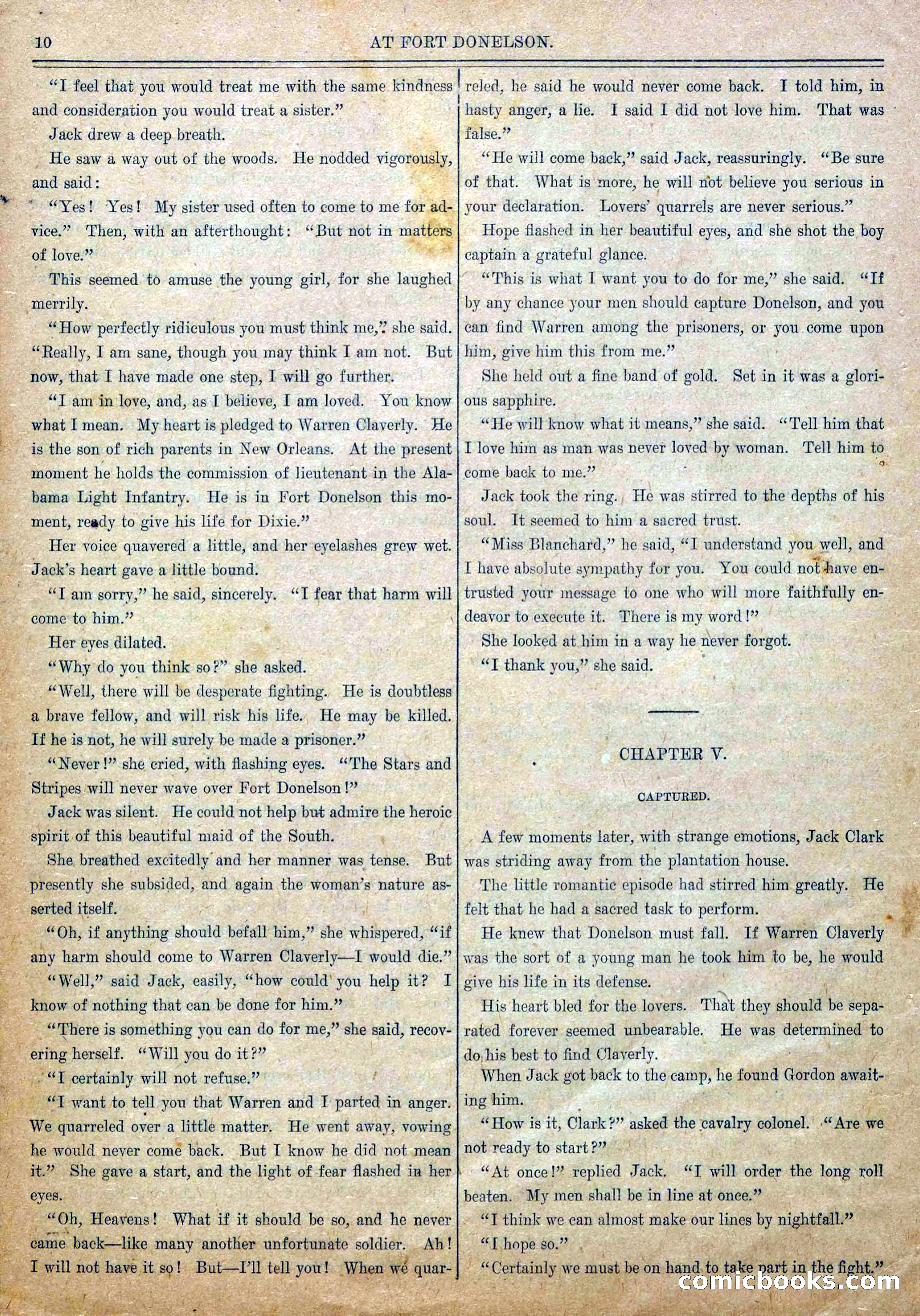 Blue and Gray Weekly, No. 13 — page 12 of 36