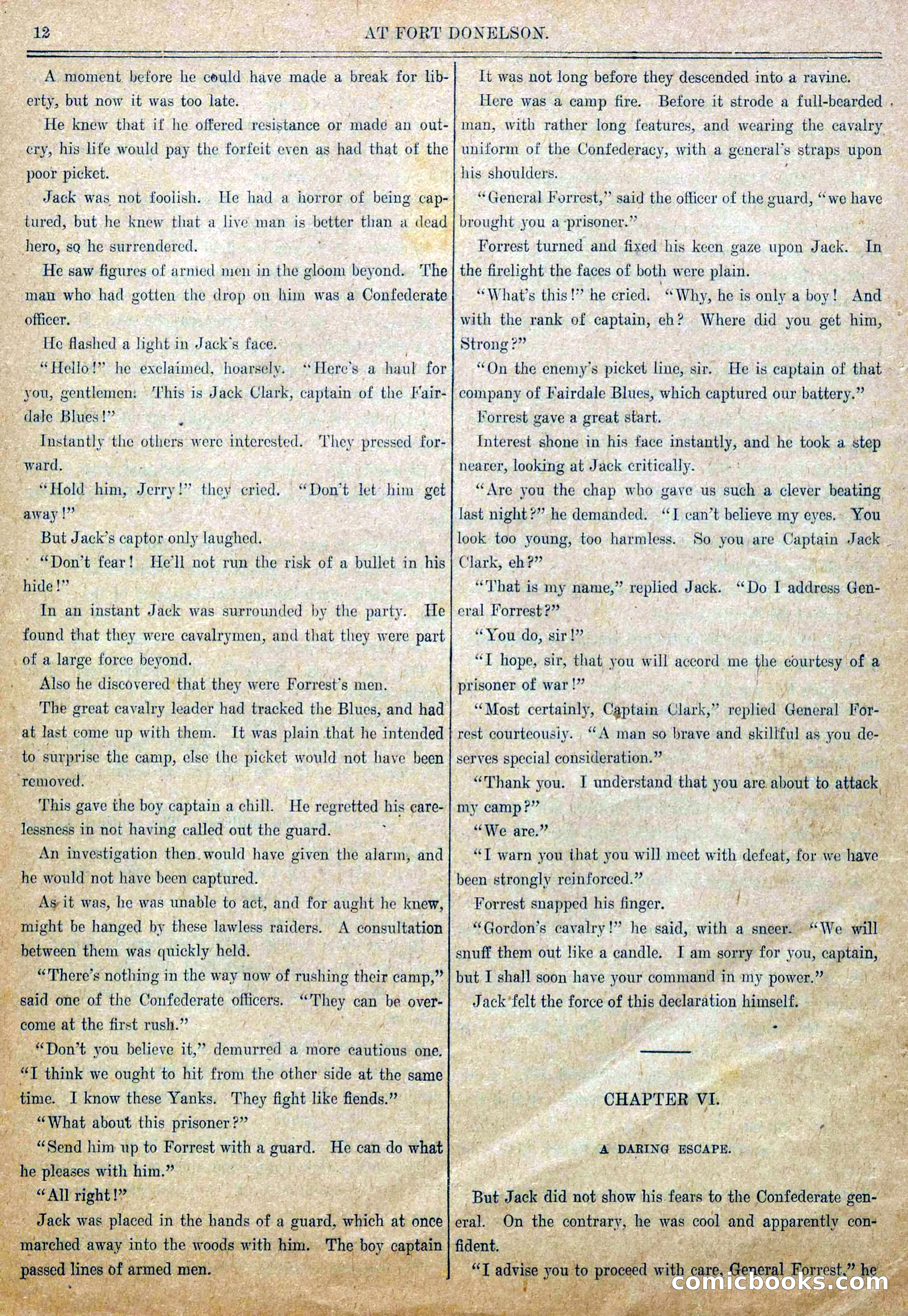 Blue and Gray Weekly, No. 13 — page 14 of 36