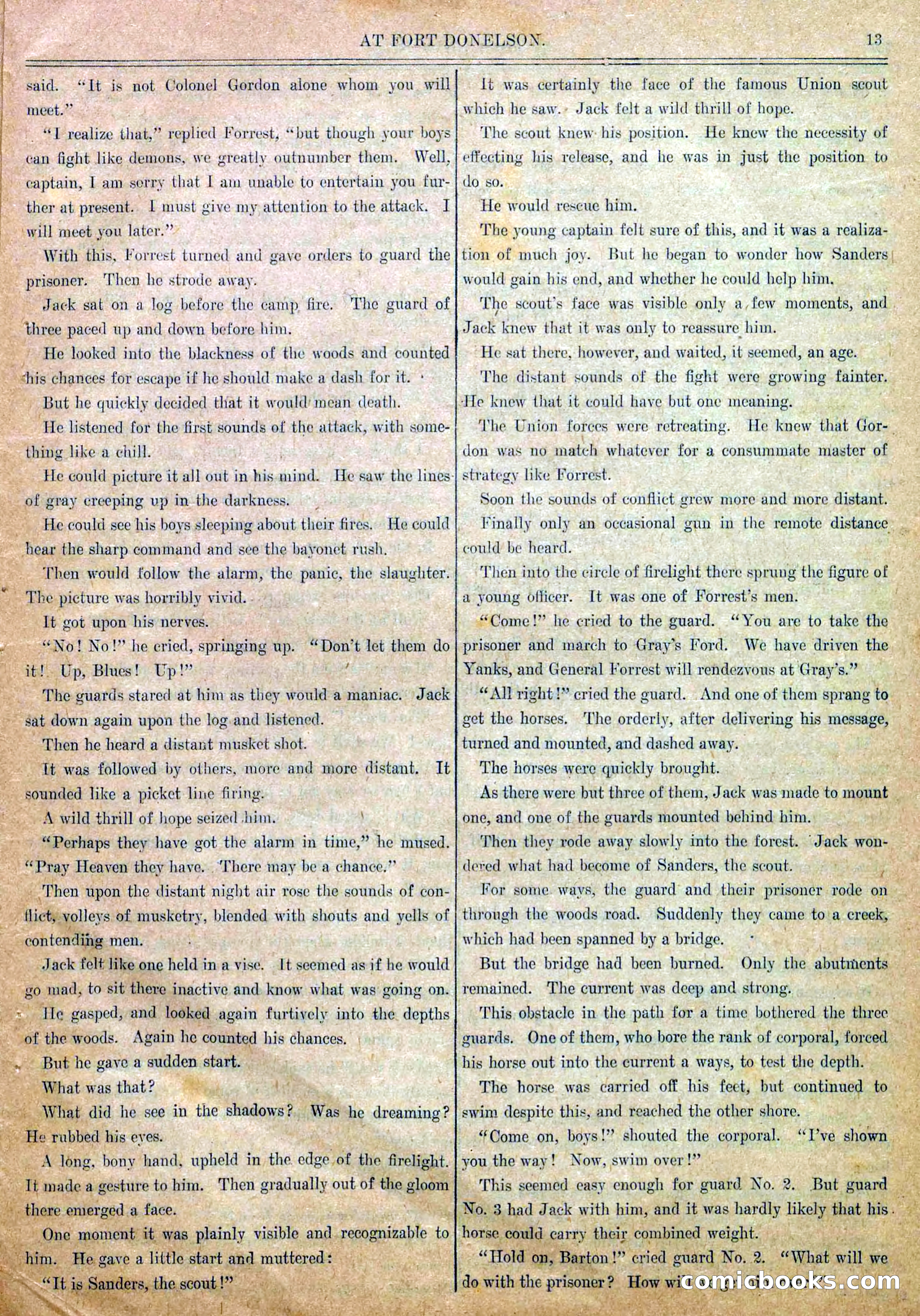 Blue and Gray Weekly, No. 13 — page 15 of 36